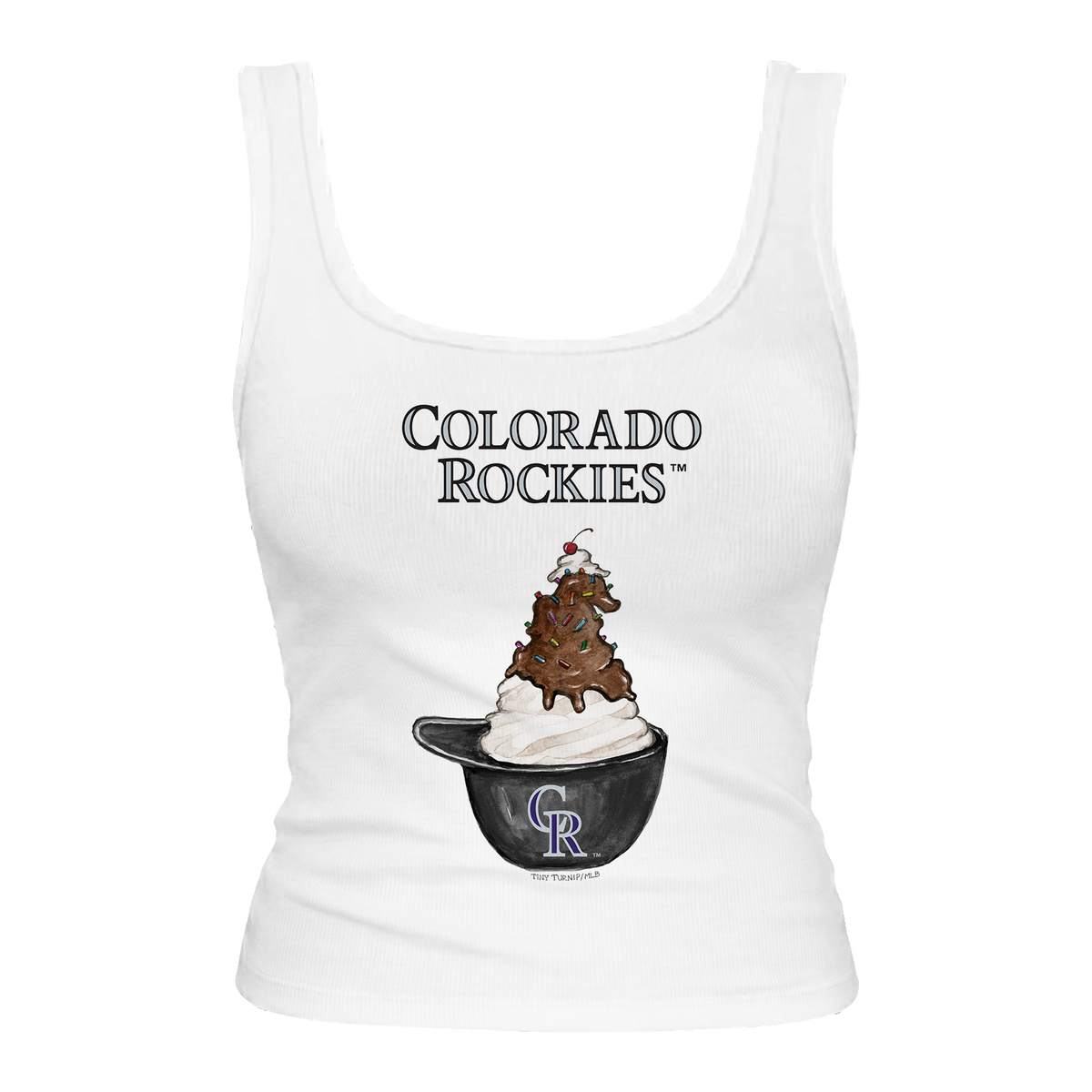 Colorado Rockies Sundae Helmet Emmy Tank
