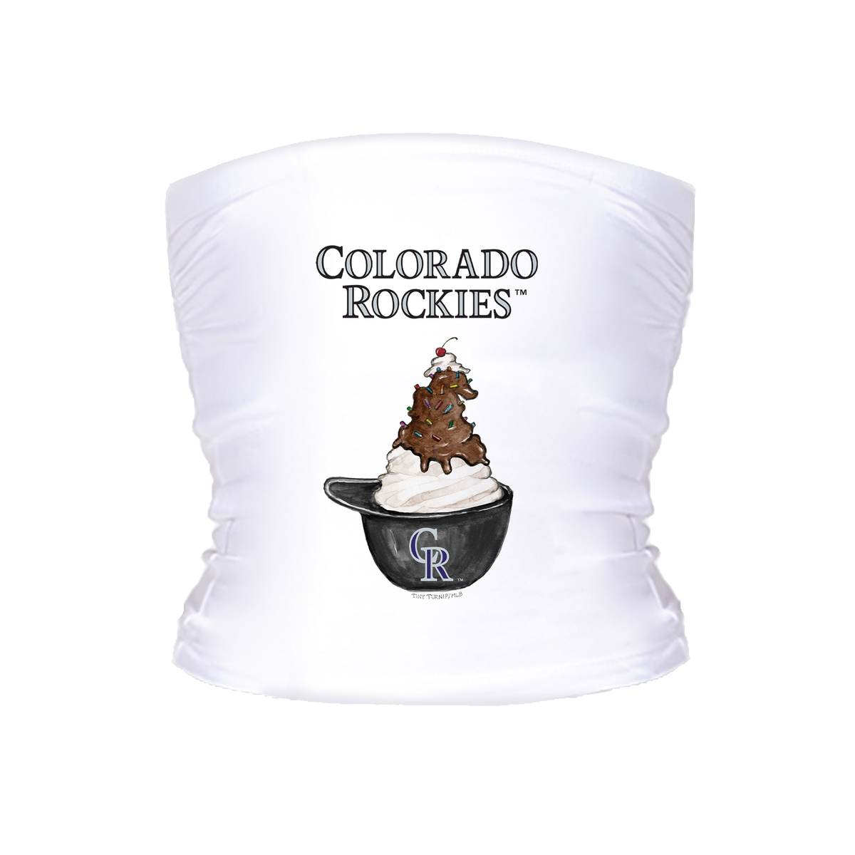 Colorado Rockies Sundae Helmet Tube Top