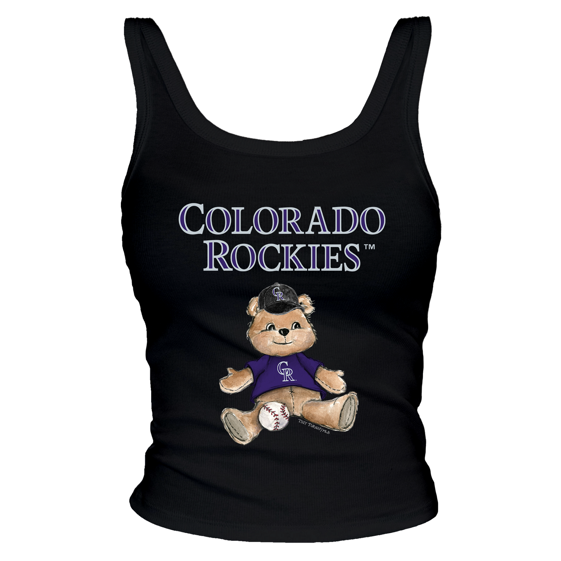 Colorado Rockies Teddy Ribbed Tank