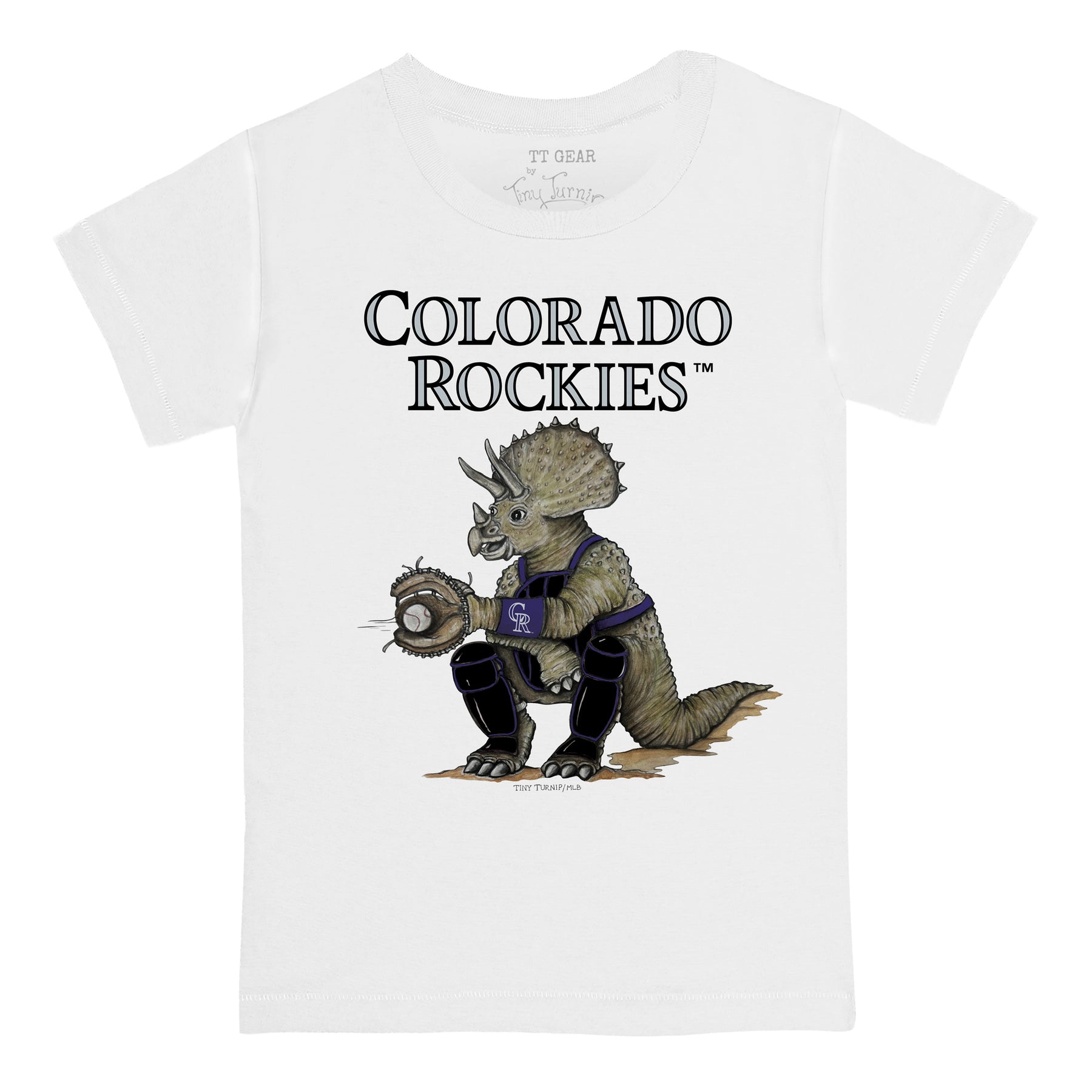 Colorado Rockies Triceratops Tee Shirt