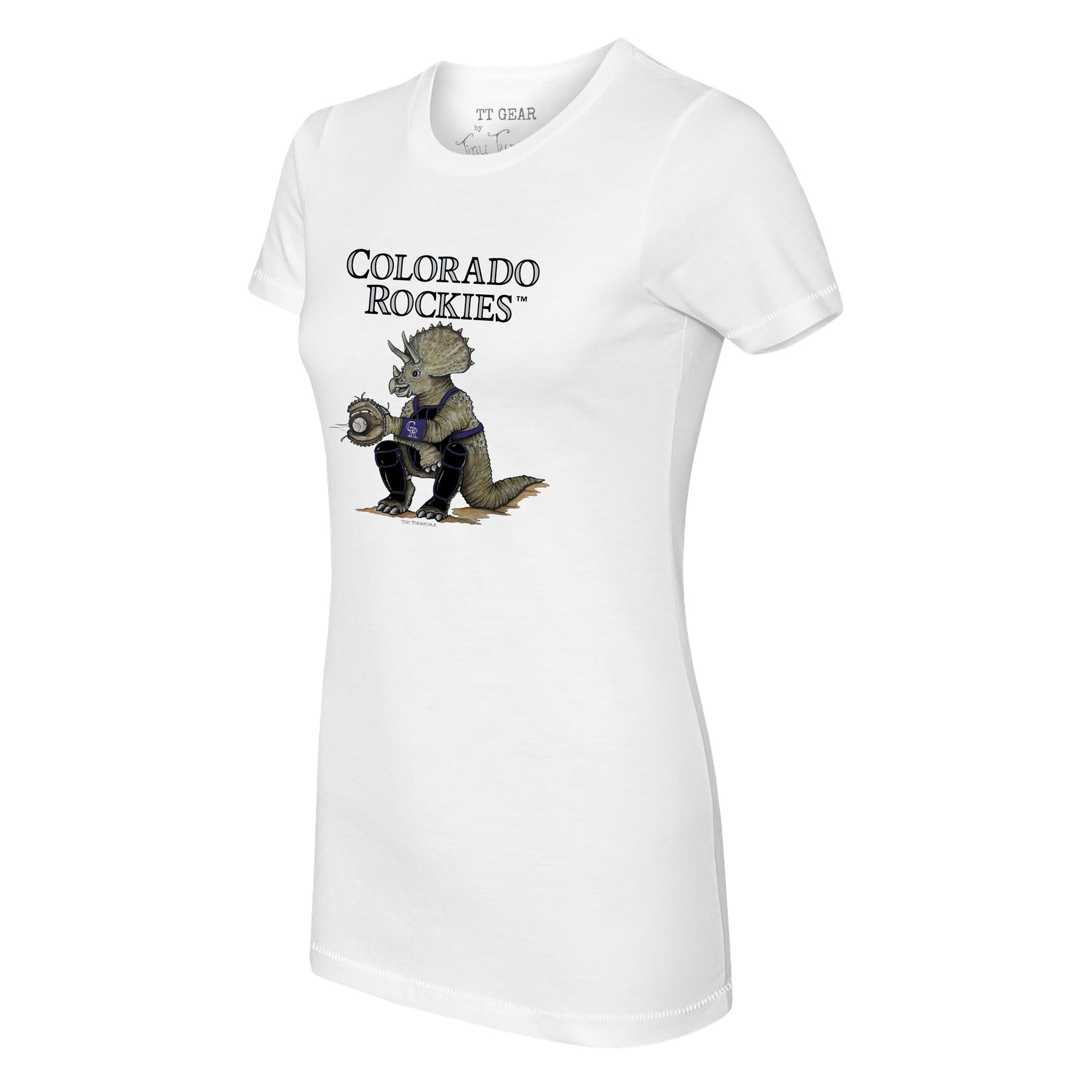 Colorado Rockies Triceratops Tee Shirt