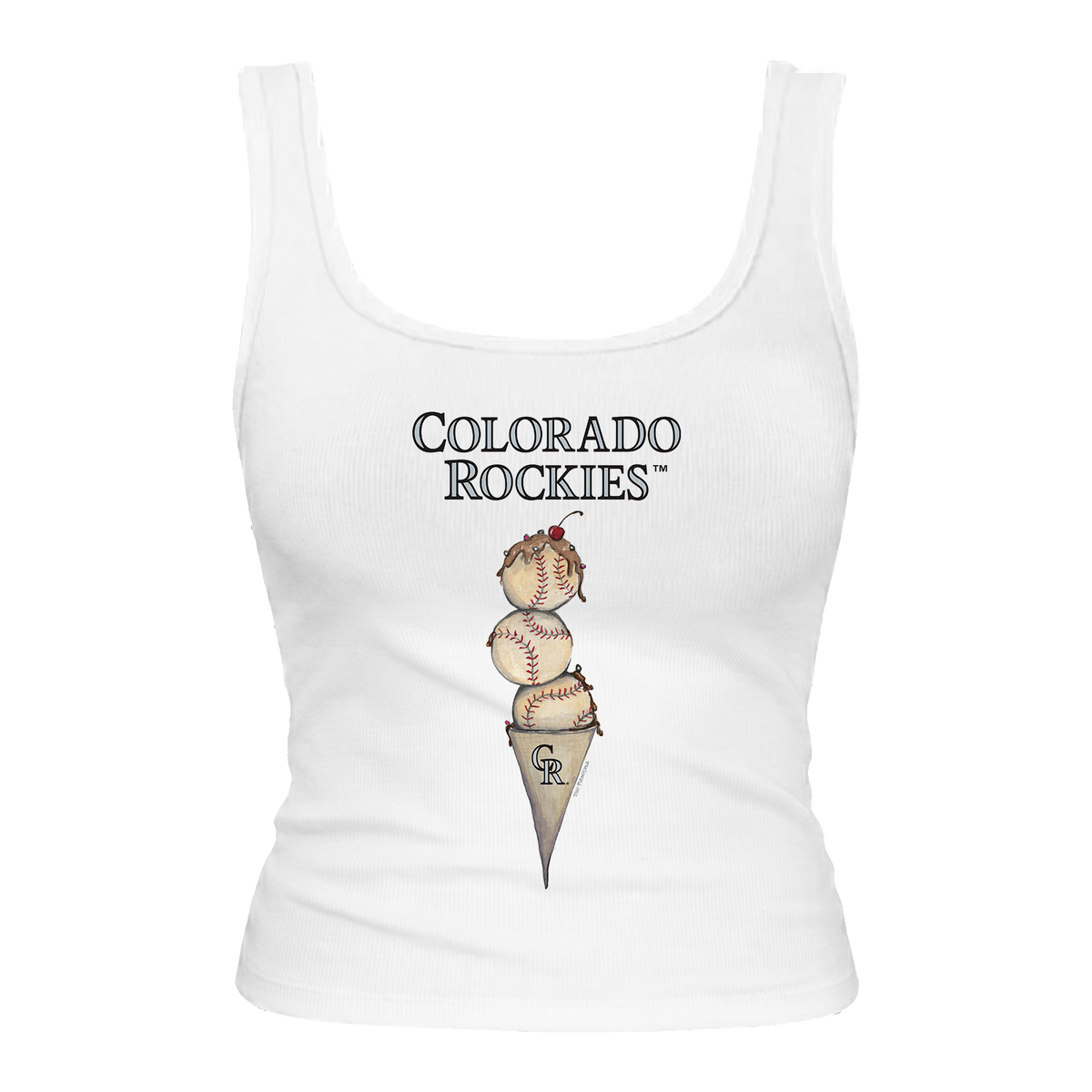 Colorado Rockies Triple Scoop Emmy Tank