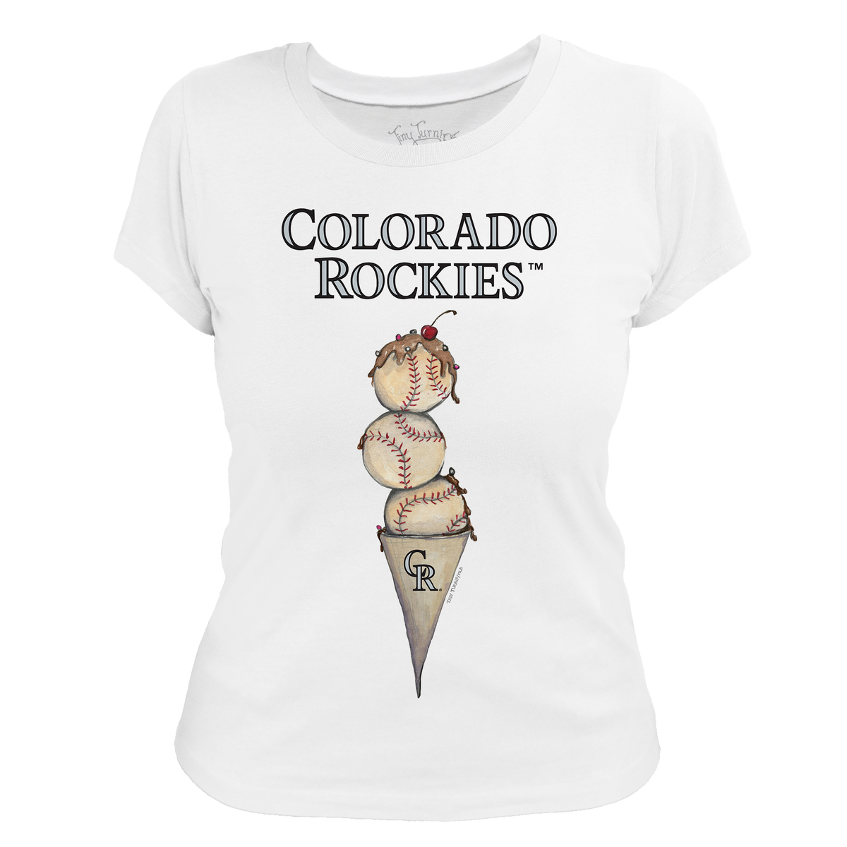Colorado Rockies Triple Scoop Women's Tee Shirt
