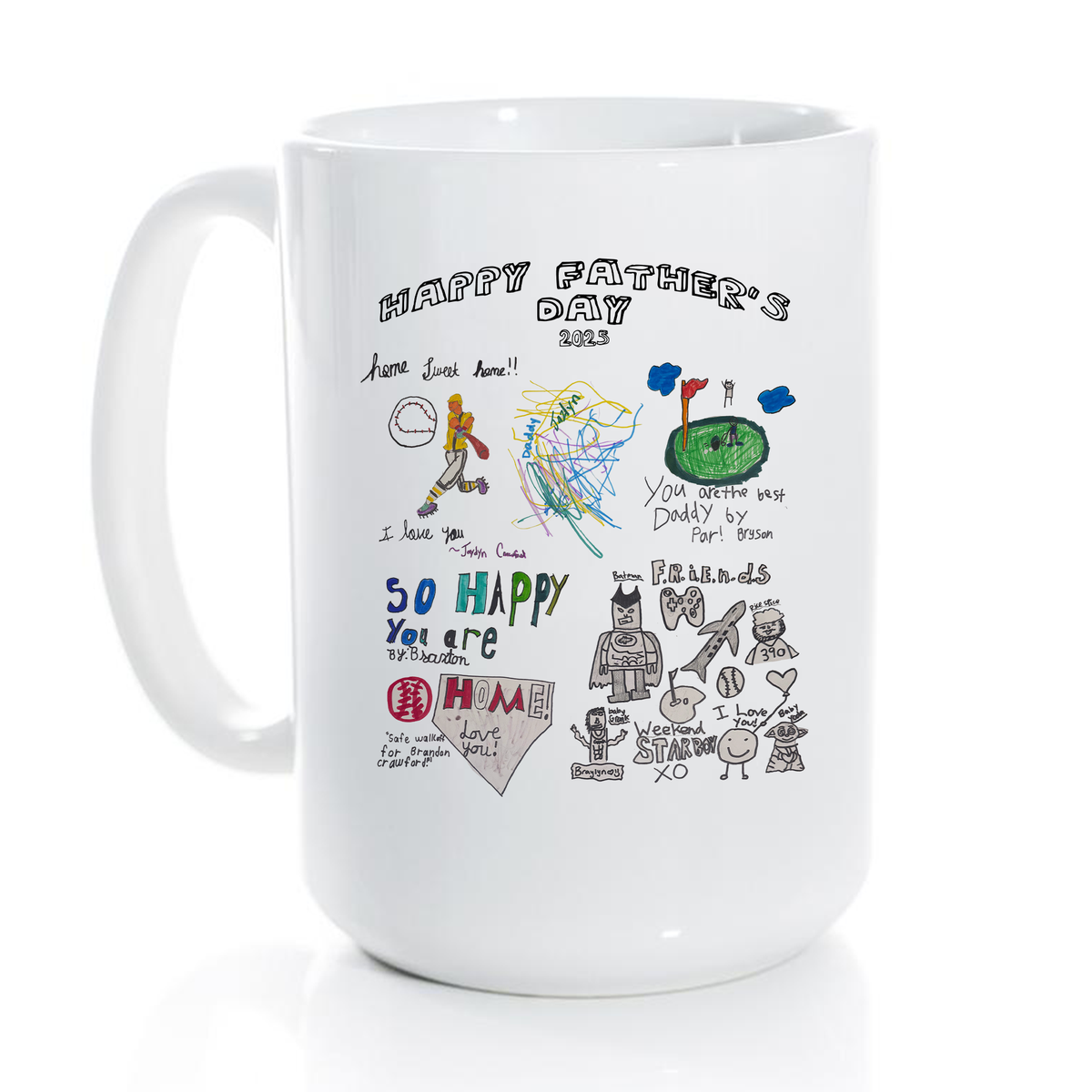 DIY Father's Day Ceramic Mug