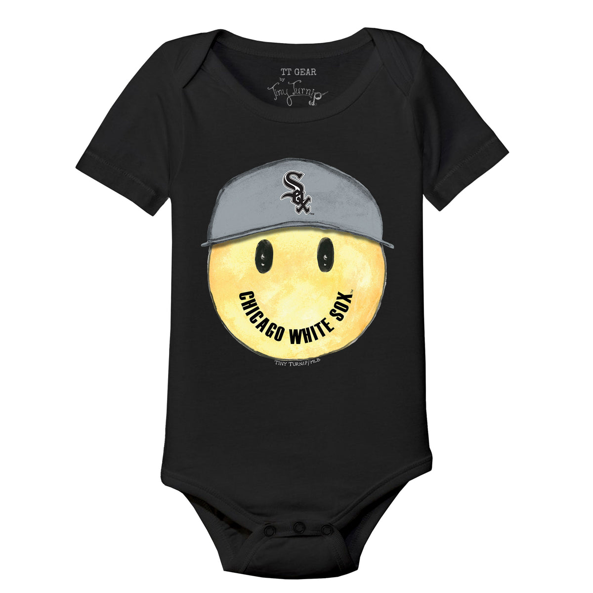 Chicago White Sox Smiley Short Sleeve Snapper