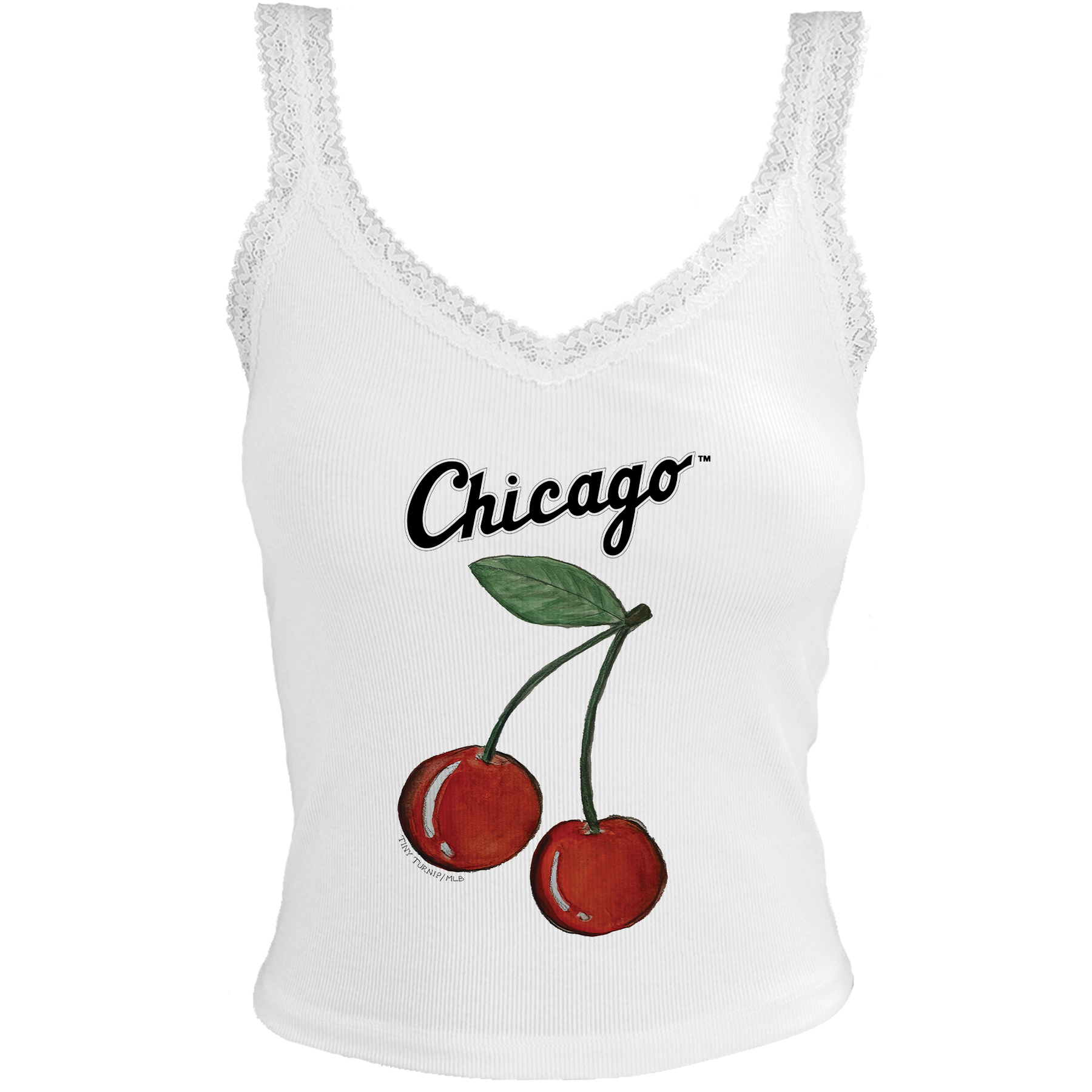 Chicago White Sox Cherry Lace Tank