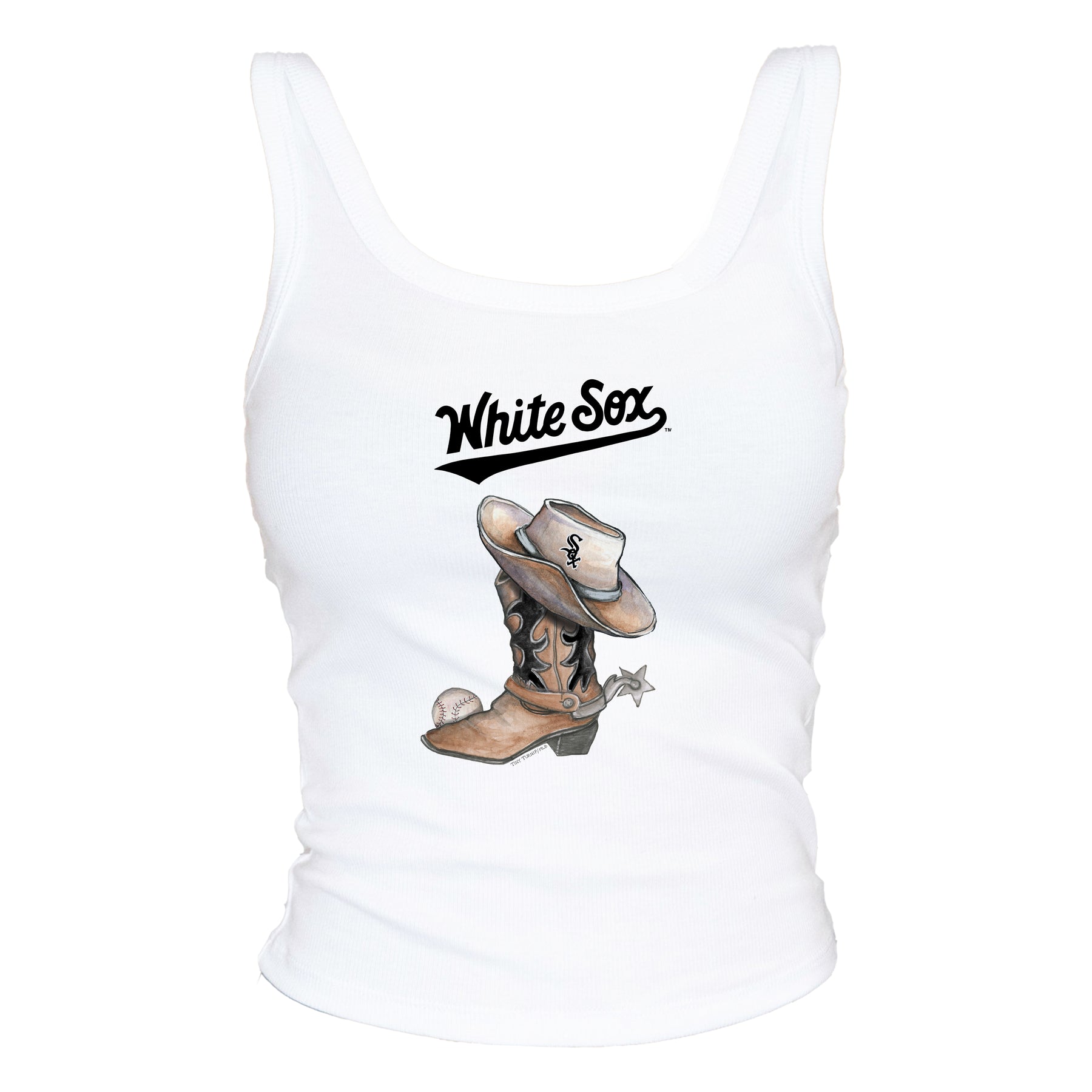 Chicago White Sox Cowboy Boot Ribbed Tank