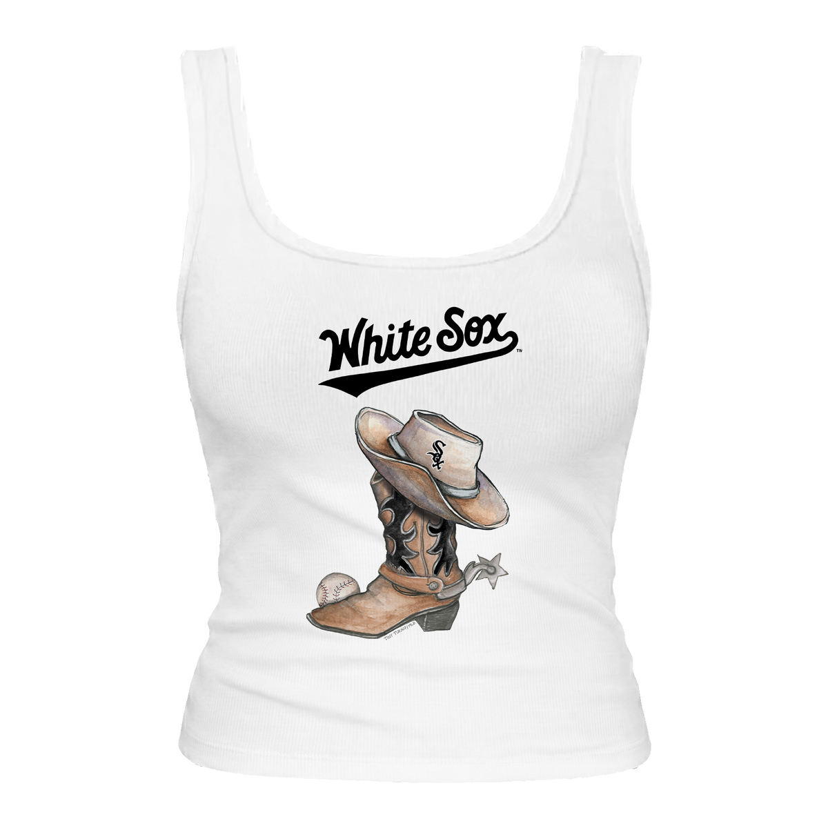 Chicago White Sox Cowboy Boot Emmy Tank