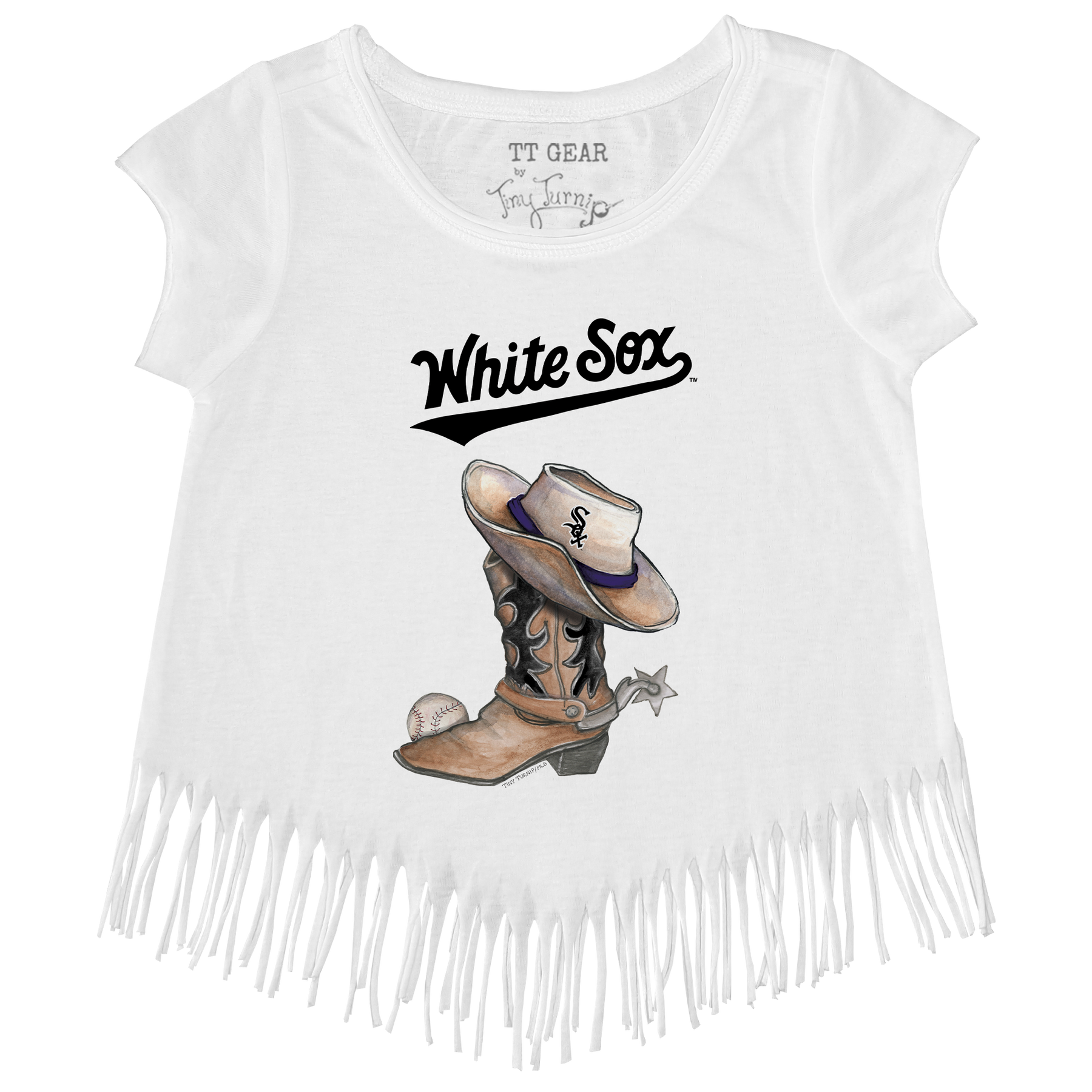 Chicago White Sox Cowboy Boot Fringe Tee