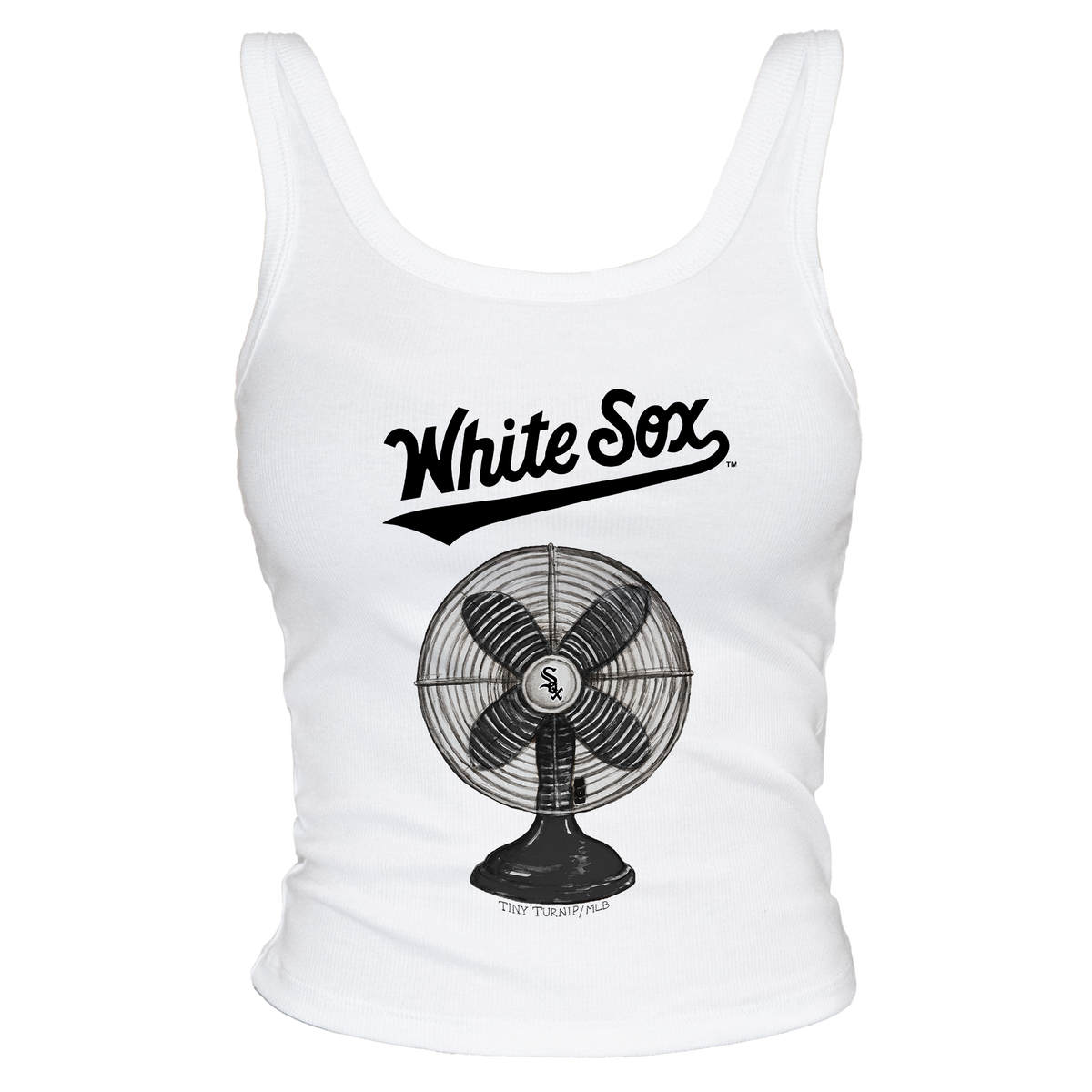 Chicago White Sox Fan Crop Tank - Tiny Turnip