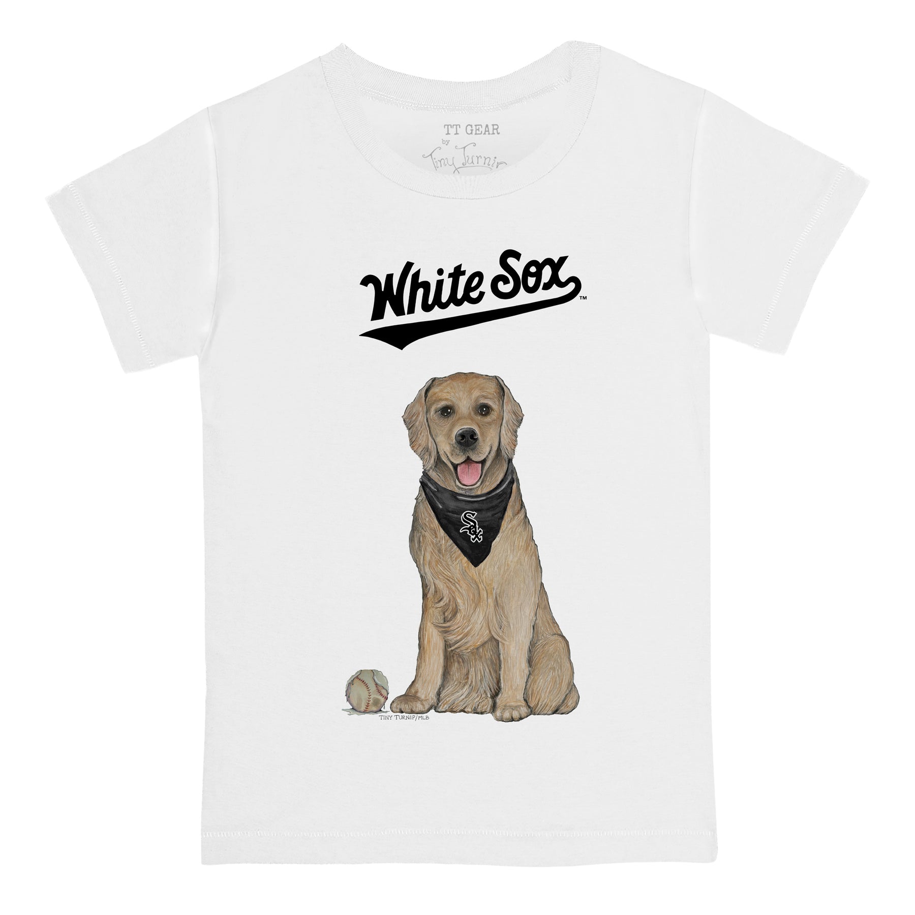 Chicago White Sox Golden Retriever Tee Shirt