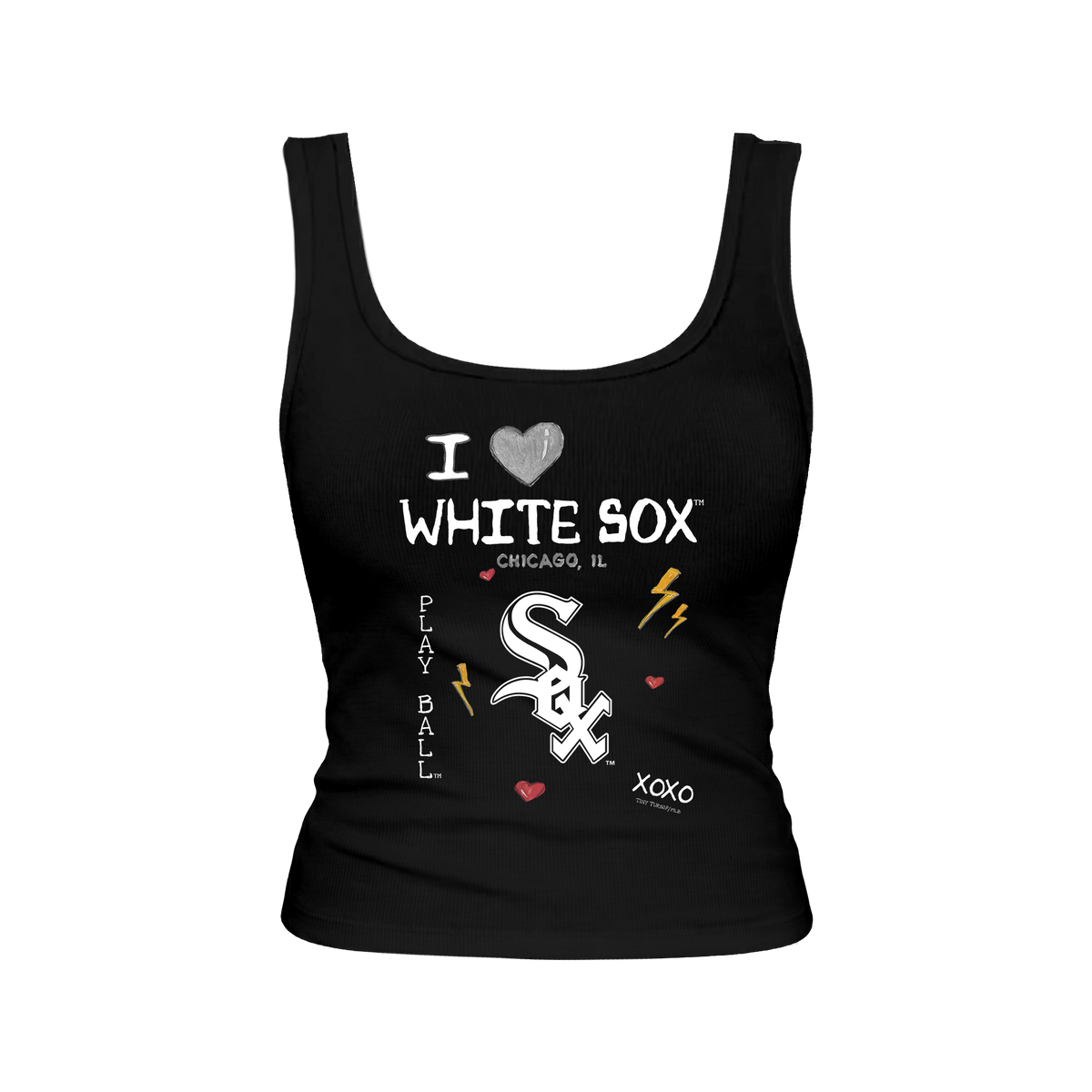 Chicago White Sox I Heart White Sox Emmy Tank