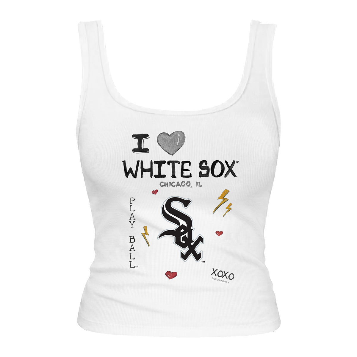 Chicago White Sox I Heart White Sox Emmy Tank