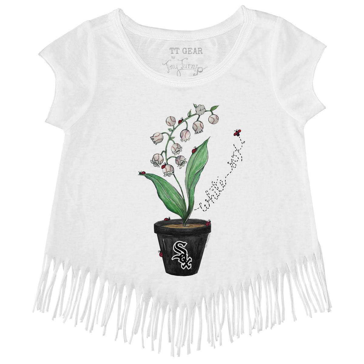 Chicago White Sox Ladybug Fringe Tee