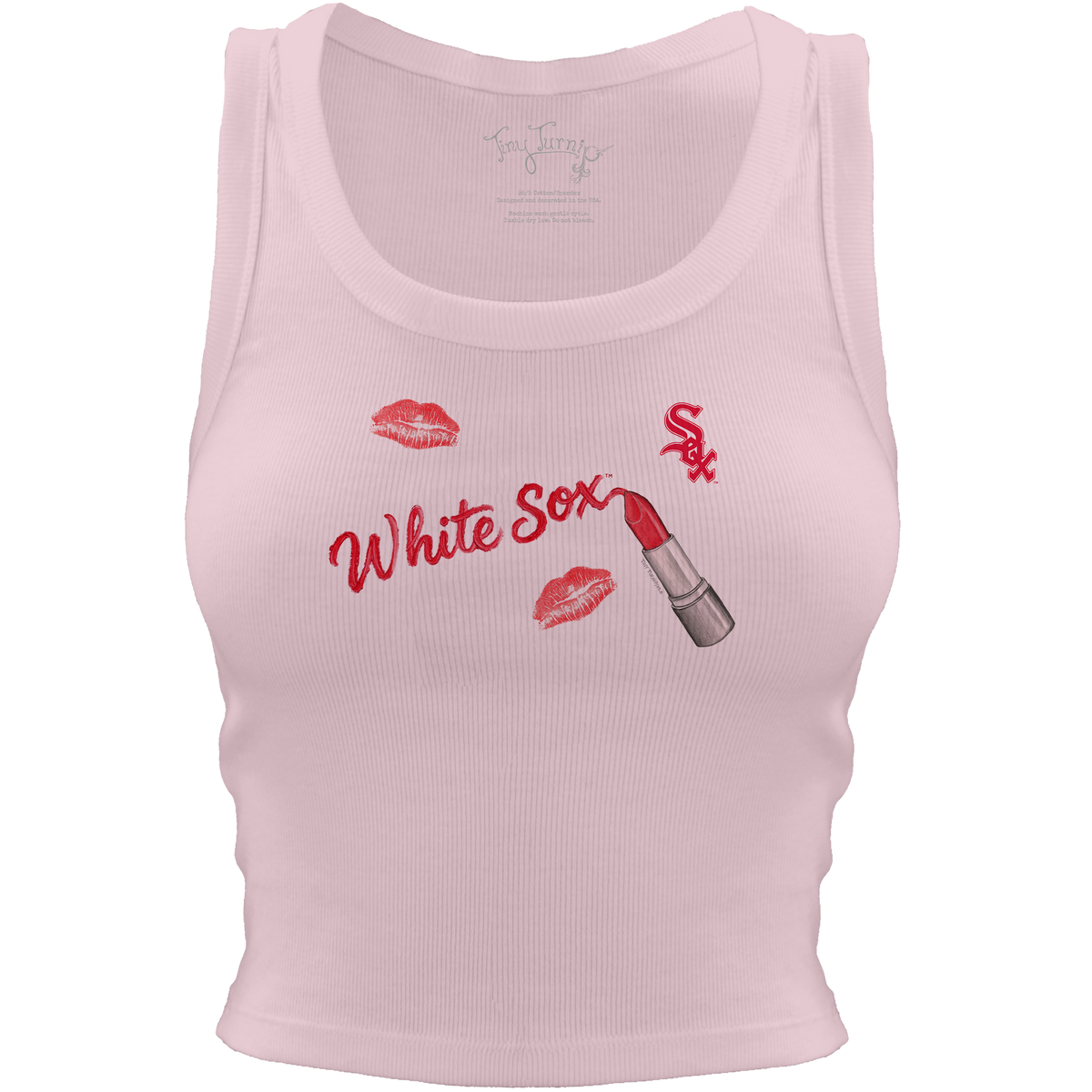 Chicago White Sox Lipstick Crop Tank