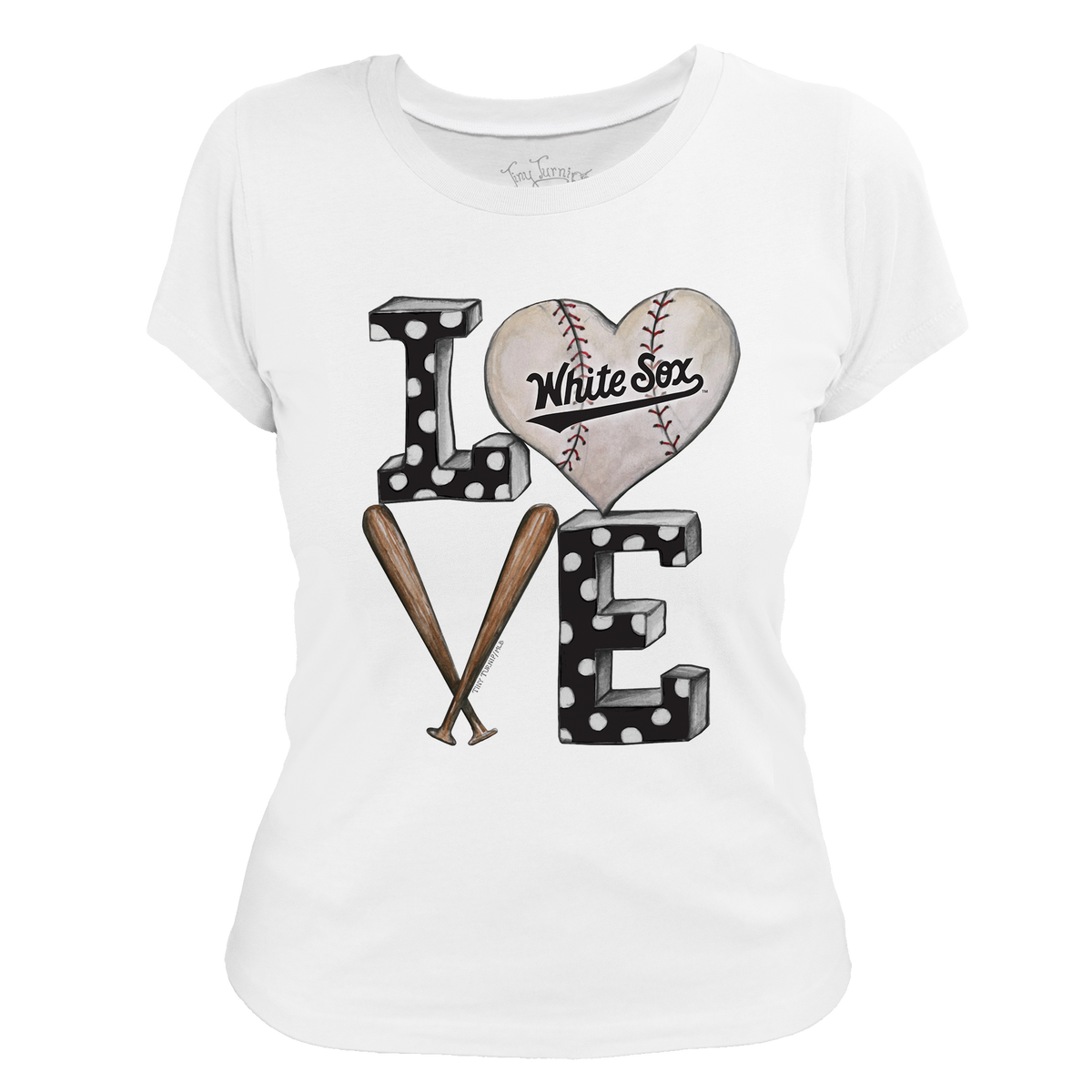 Chicago White Sox Baseball LOVE Tee Shirt