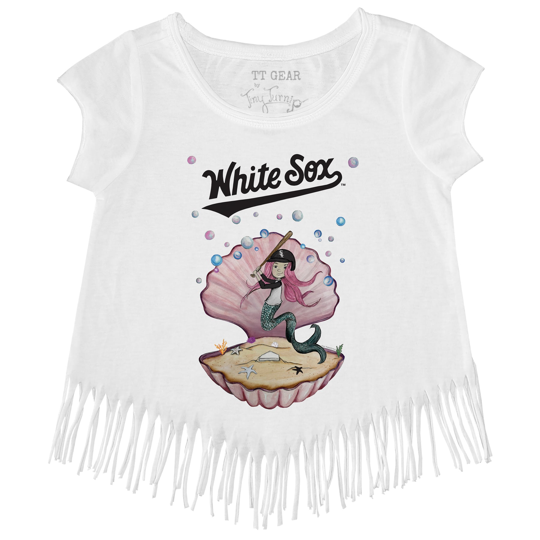 Chicago White Sox Mermaid Fringe Tee