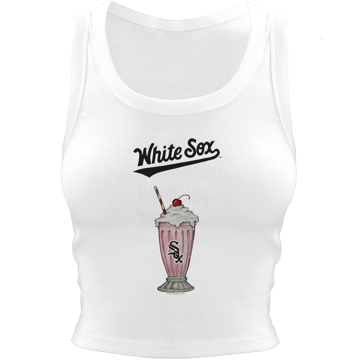 Chicago White Sox Milkshake Crop Tank