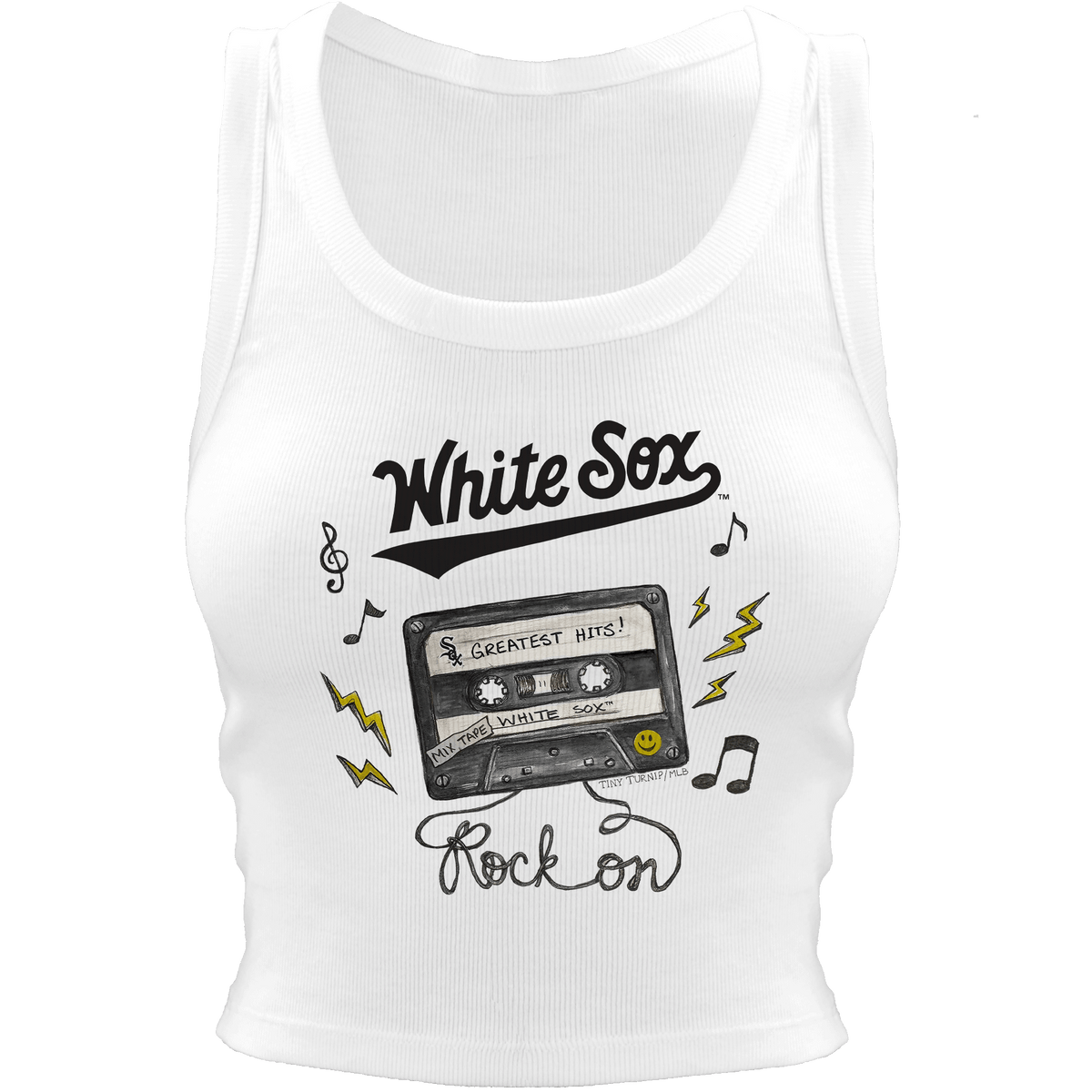 Chicago White Sox Mixtape Crop Tank