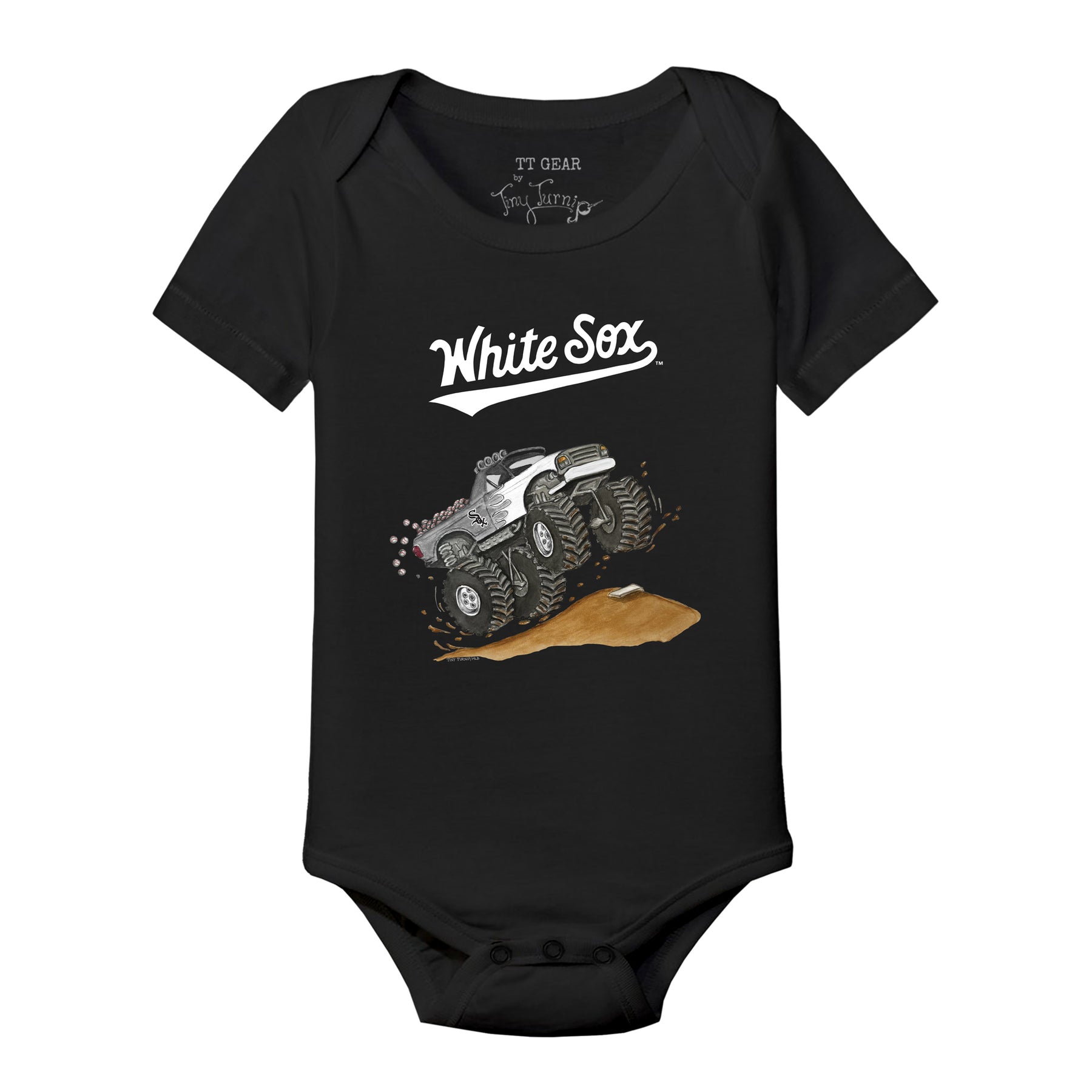 Chicago White Sox Monster Truck Short Sleeve Snapper