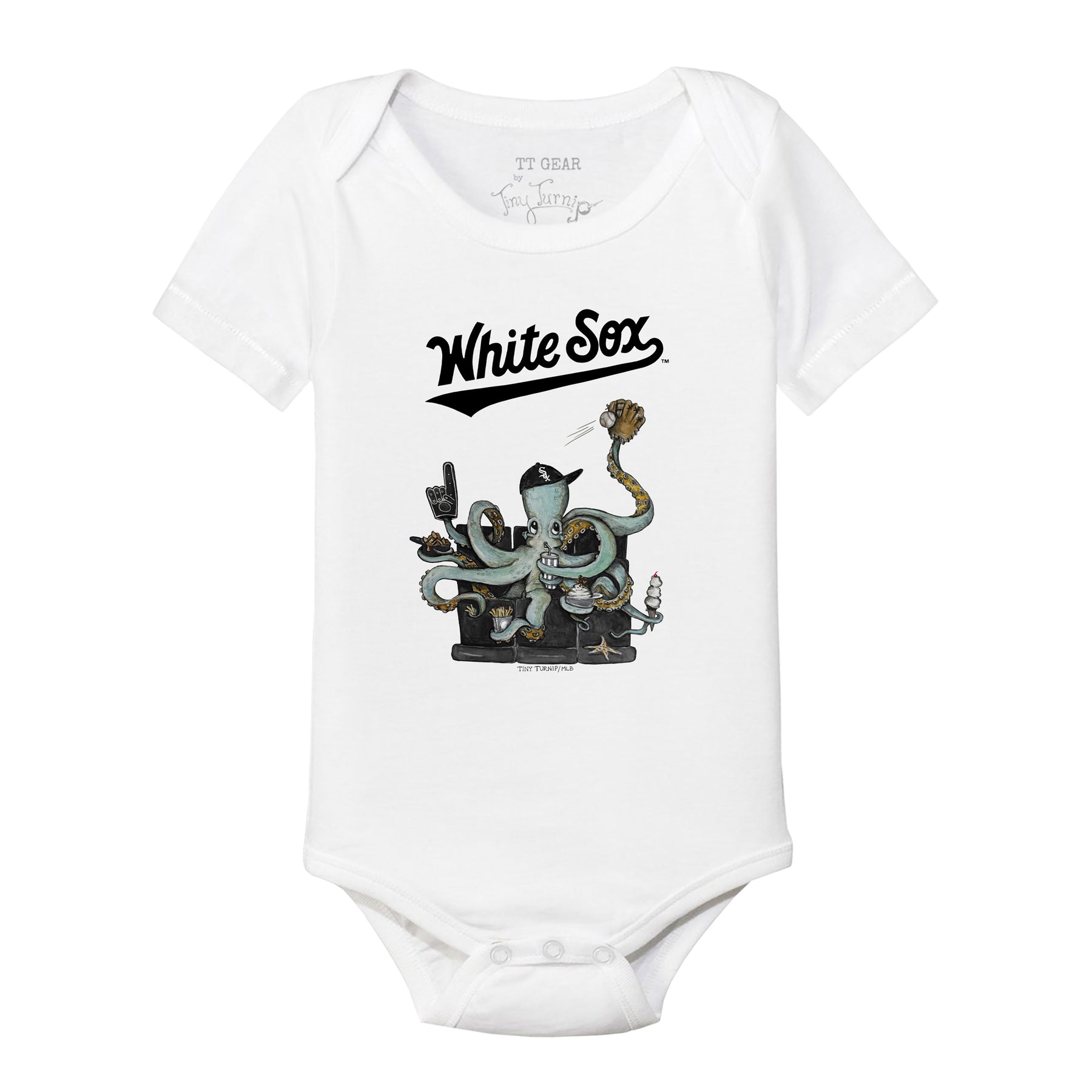 Chicago White Sox Octopus Short Sleeve Snapper