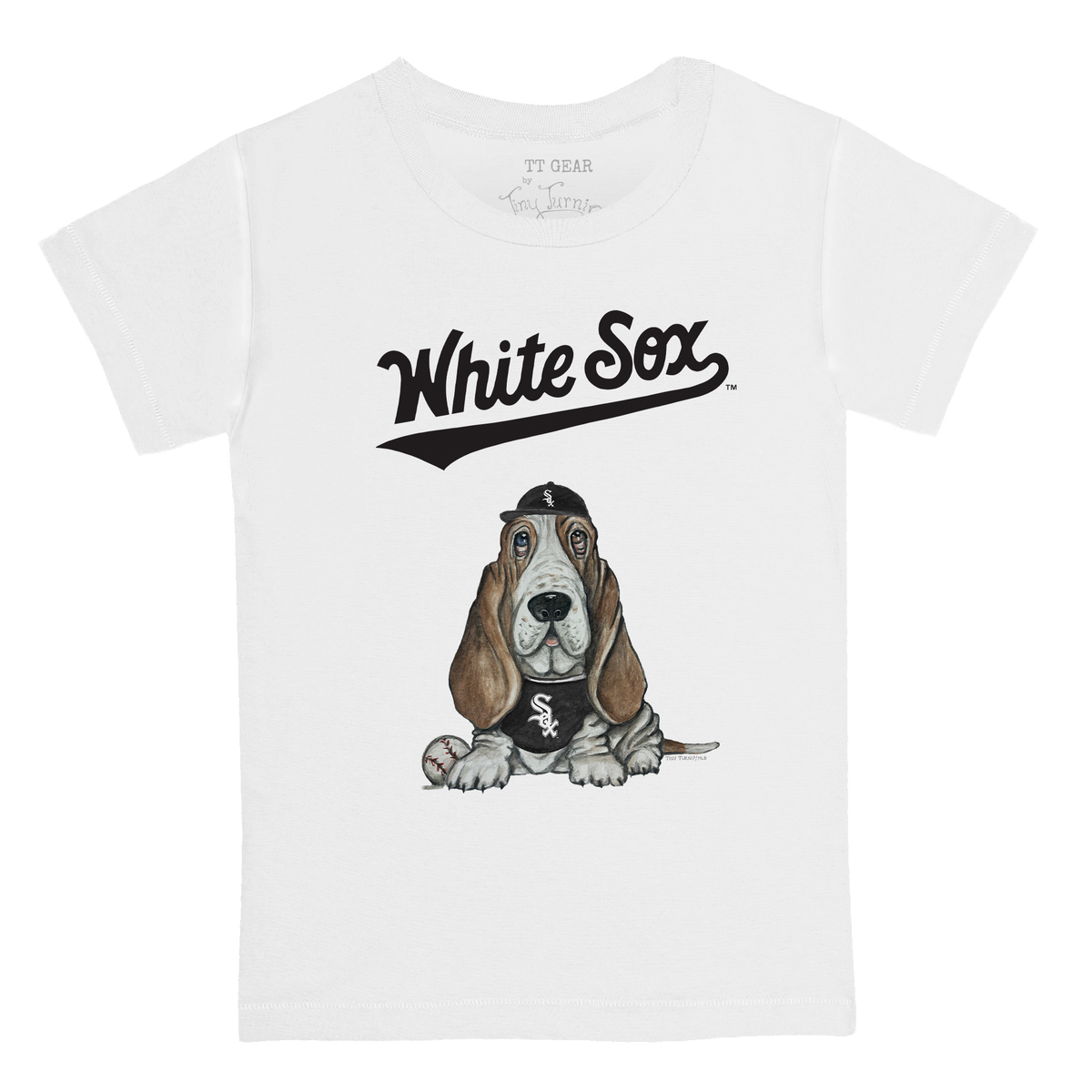 Chicago White Sox Puddy Kid's Tee Shirt - Tiny Turnip