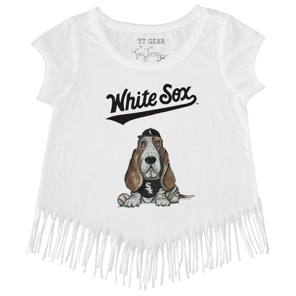 Chicago White Sox Puddy Fringe Tee - Tiny Turnip