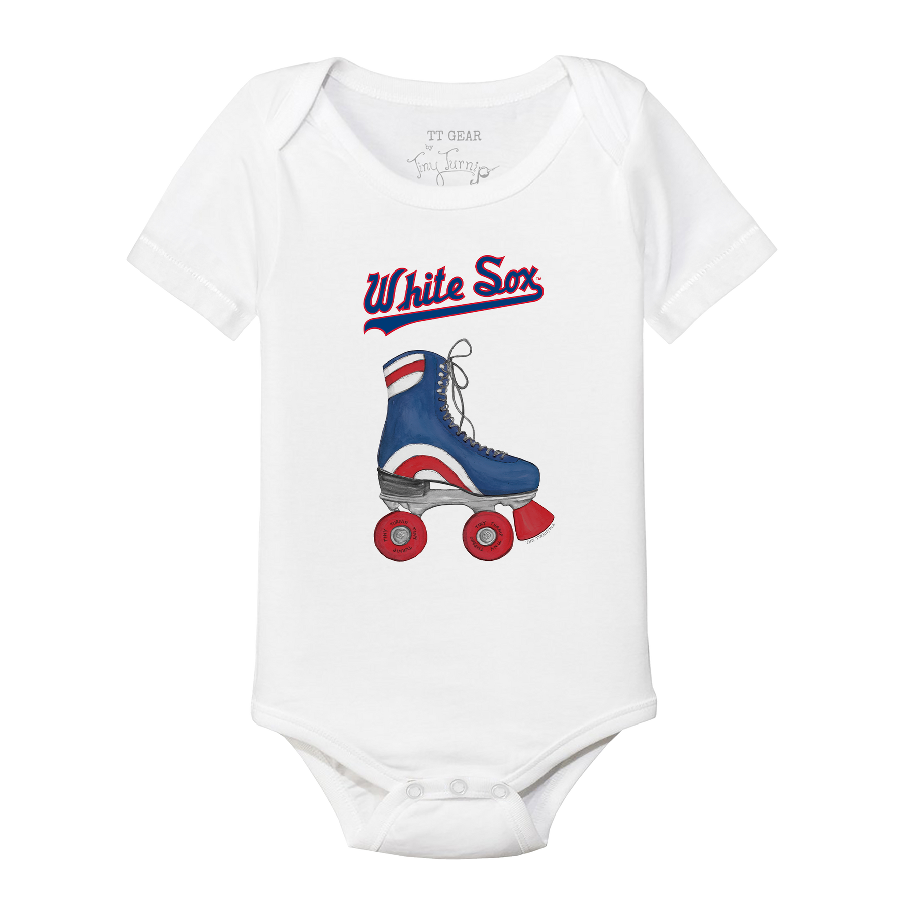 Chicago White Sox Retro Skate Short Sleeve Snapper