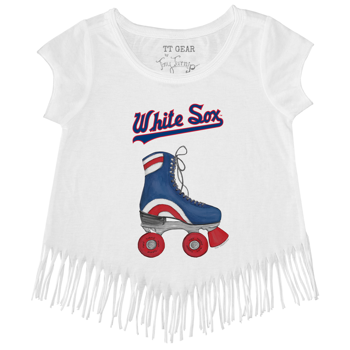 Chicago White Sox Retro Skate Fringe Tee