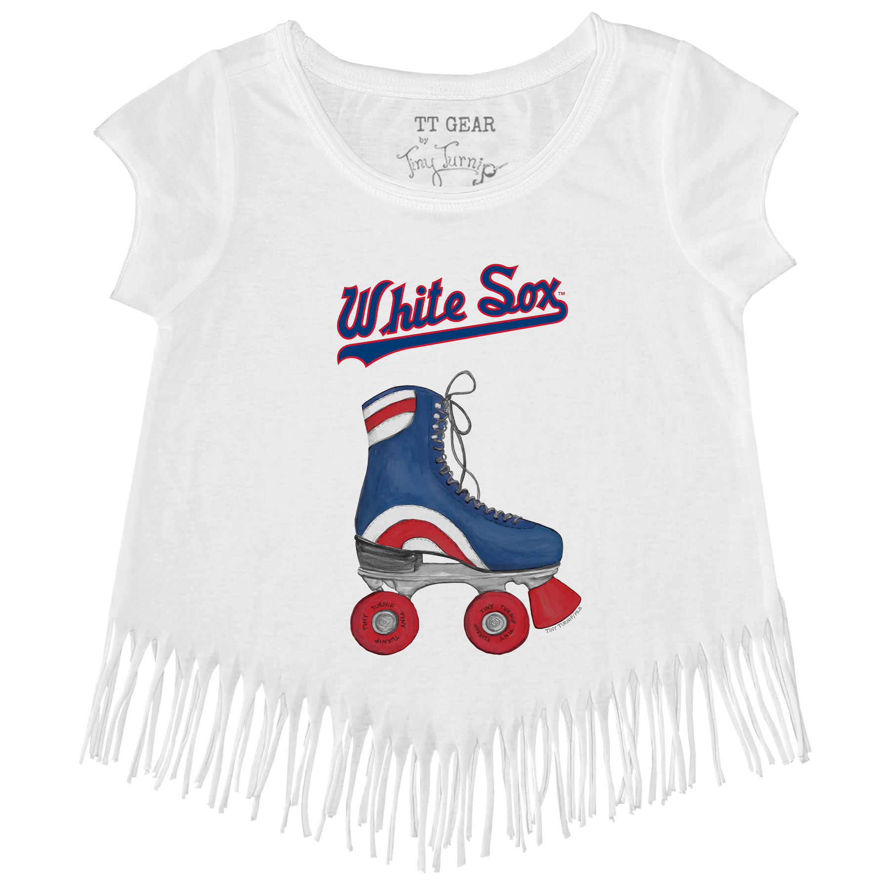 Chicago White Sox Retro Skate Fringe Tee