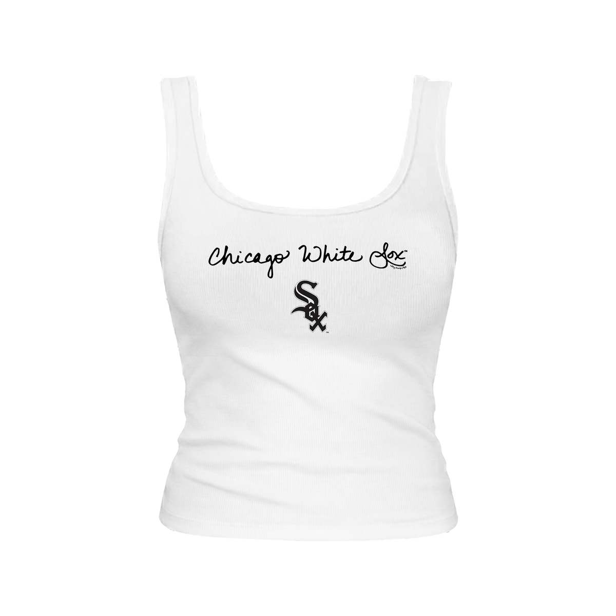 Chicago White Sox Logo Script Emmy Tank