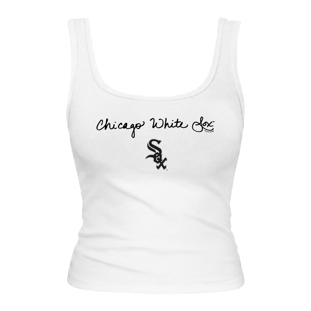 Chicago White Sox Logo Script Emmy Tank