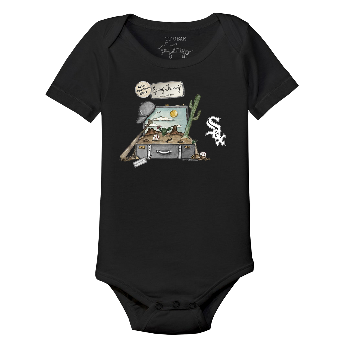 Chicago White Sox Spring Training 2026 Short Sleeve Snapper - Tiny Turnip
