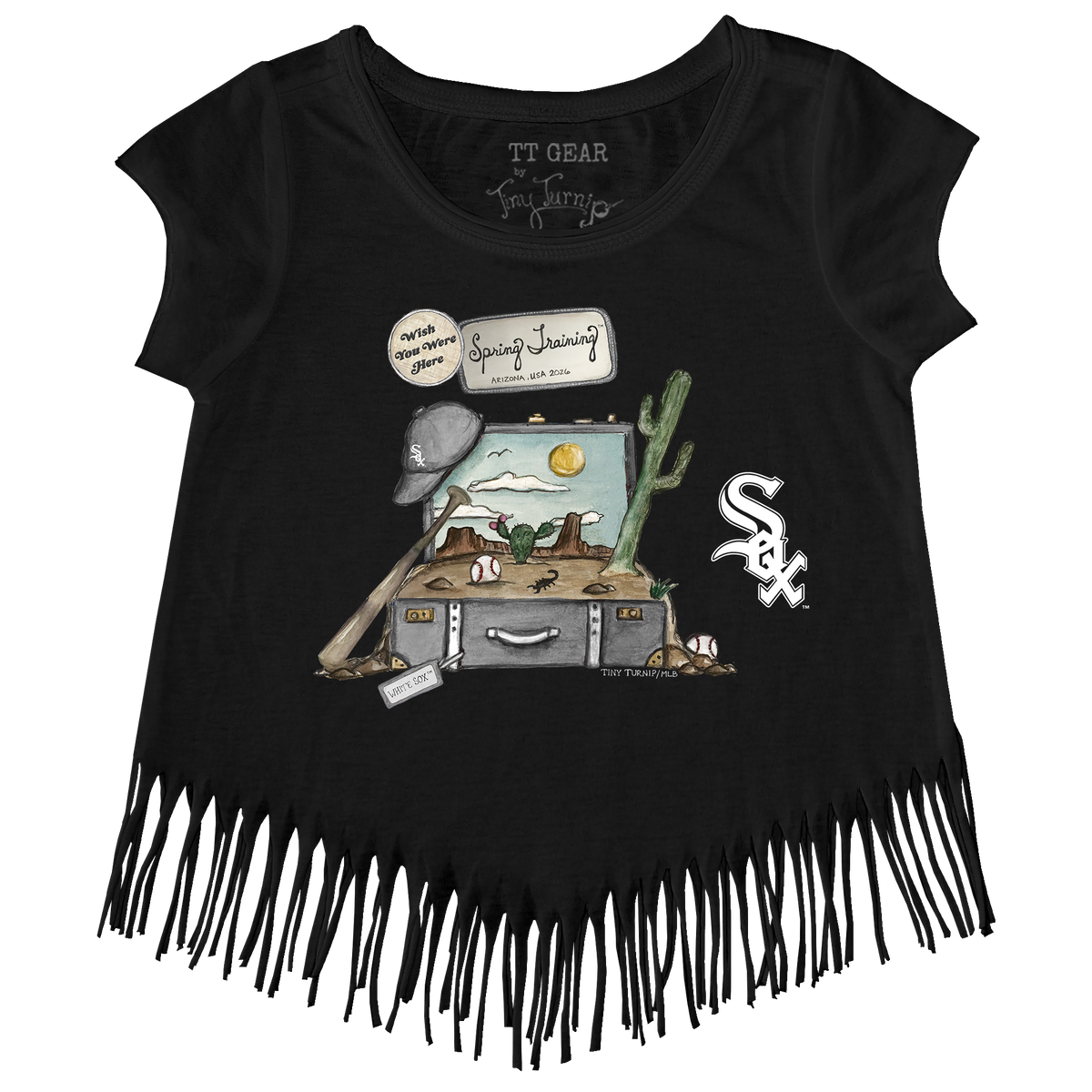Chicago White Sox Spring Training 2026 Fringe Tee - Tiny Turnip