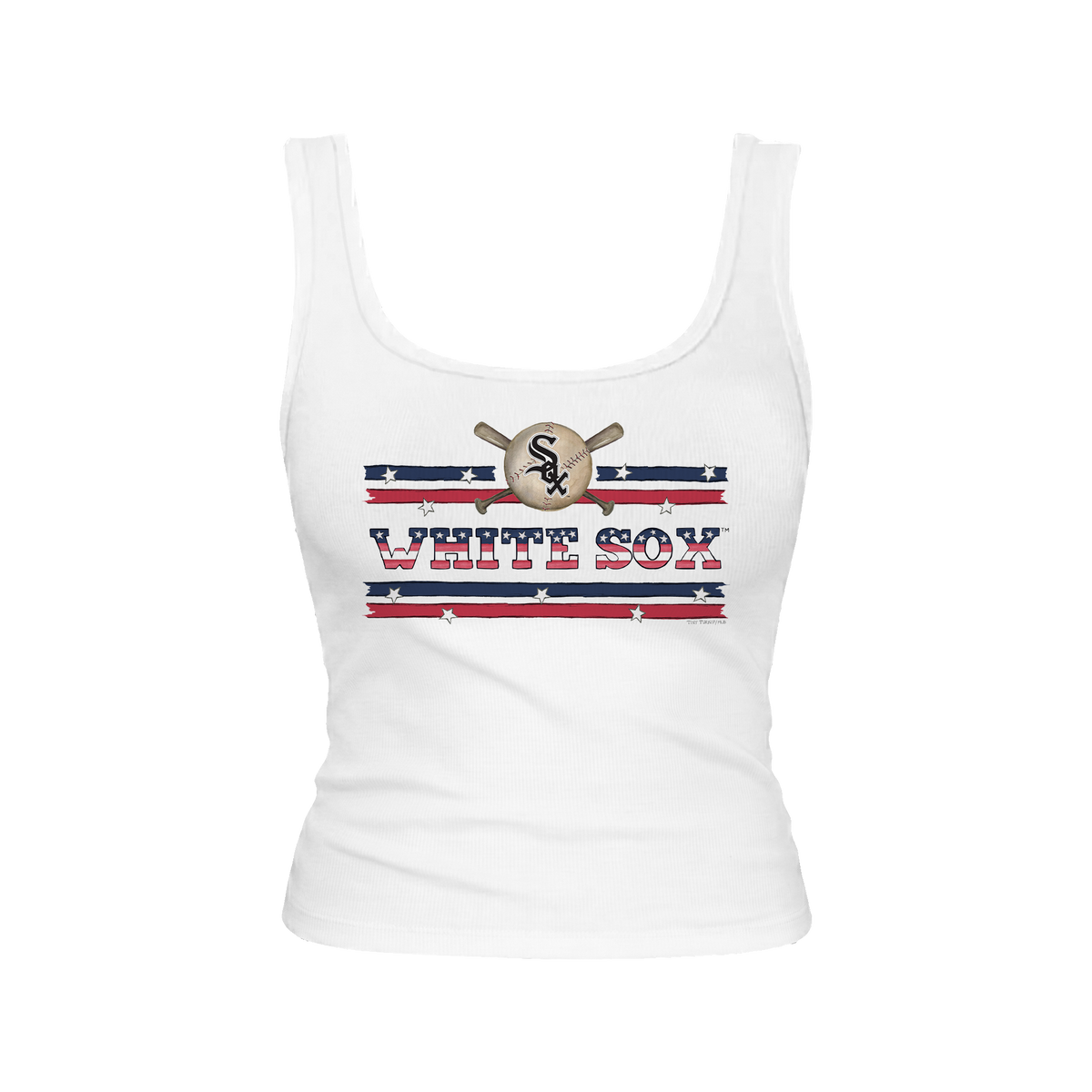 Chicago White Sox Stars and Stripes Emmy Tank