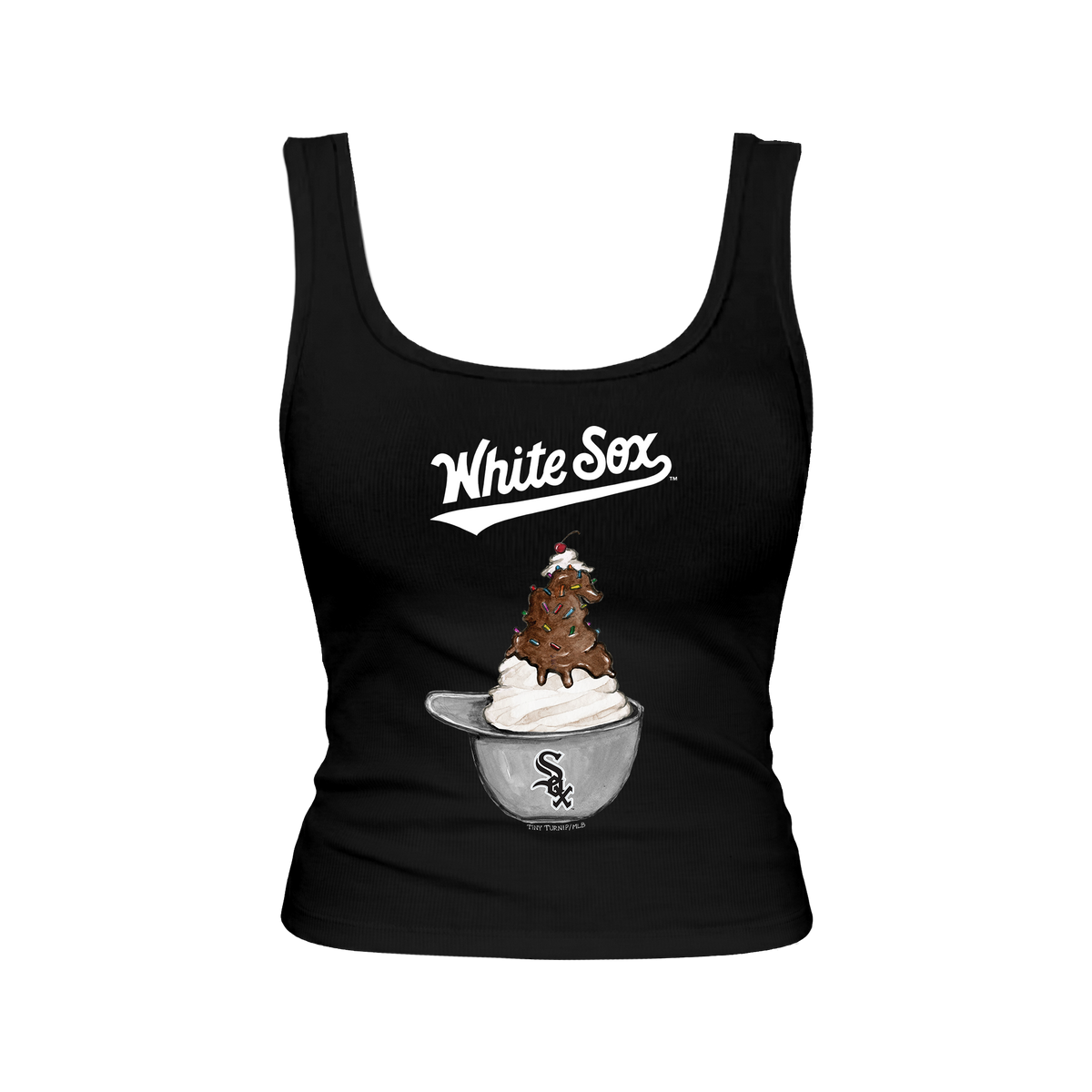 Chicago White Sox Sundae Helmet Emmy Tank