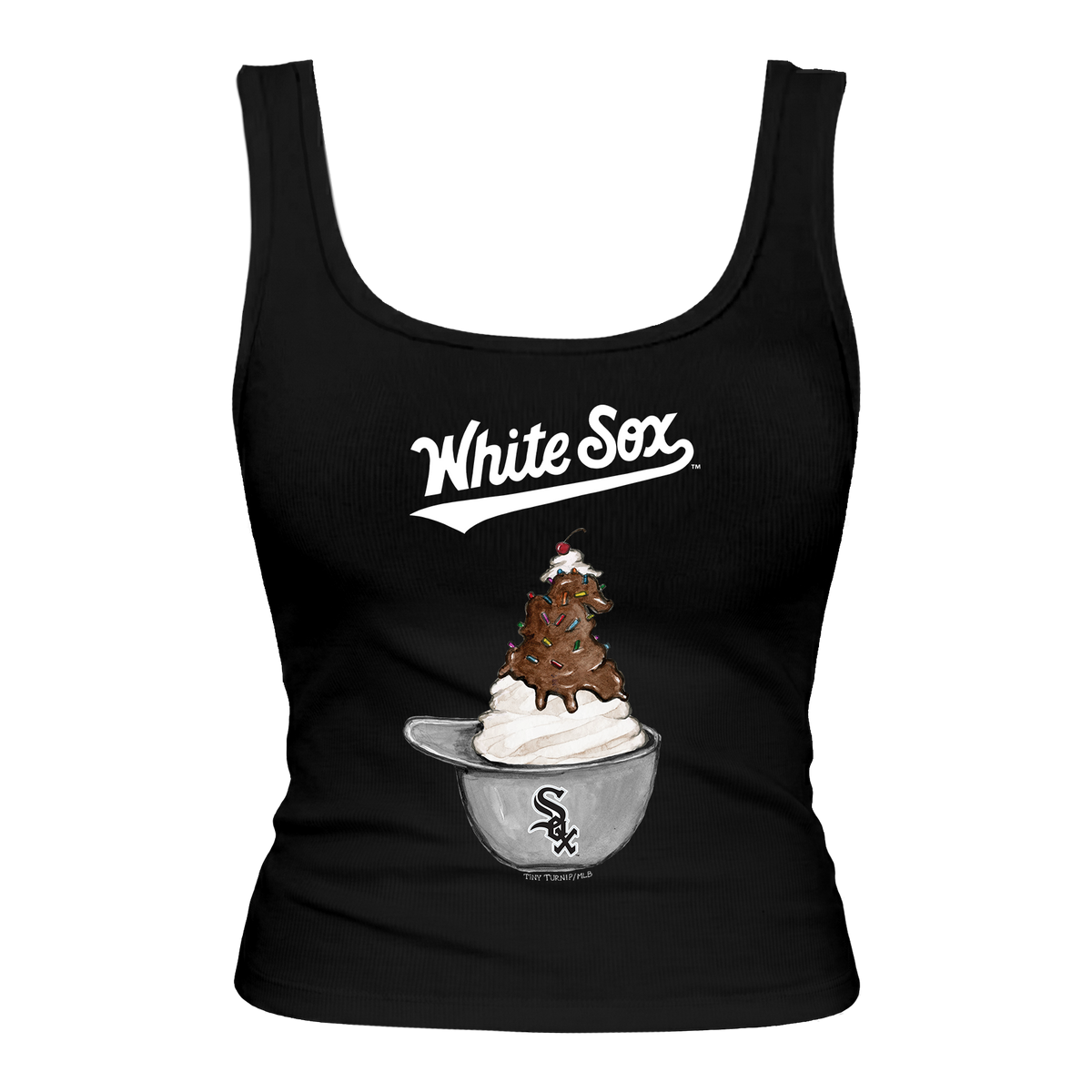 Chicago White Sox Sundae Helmet Emmy Tank
