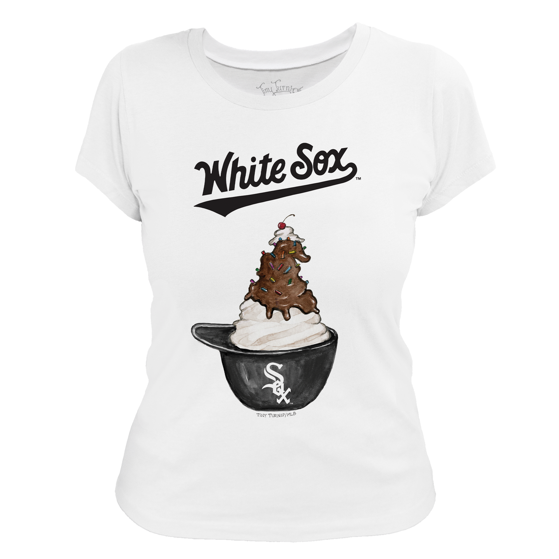 Chicago White Sox Sundae Helmet Women's Tee Shirt