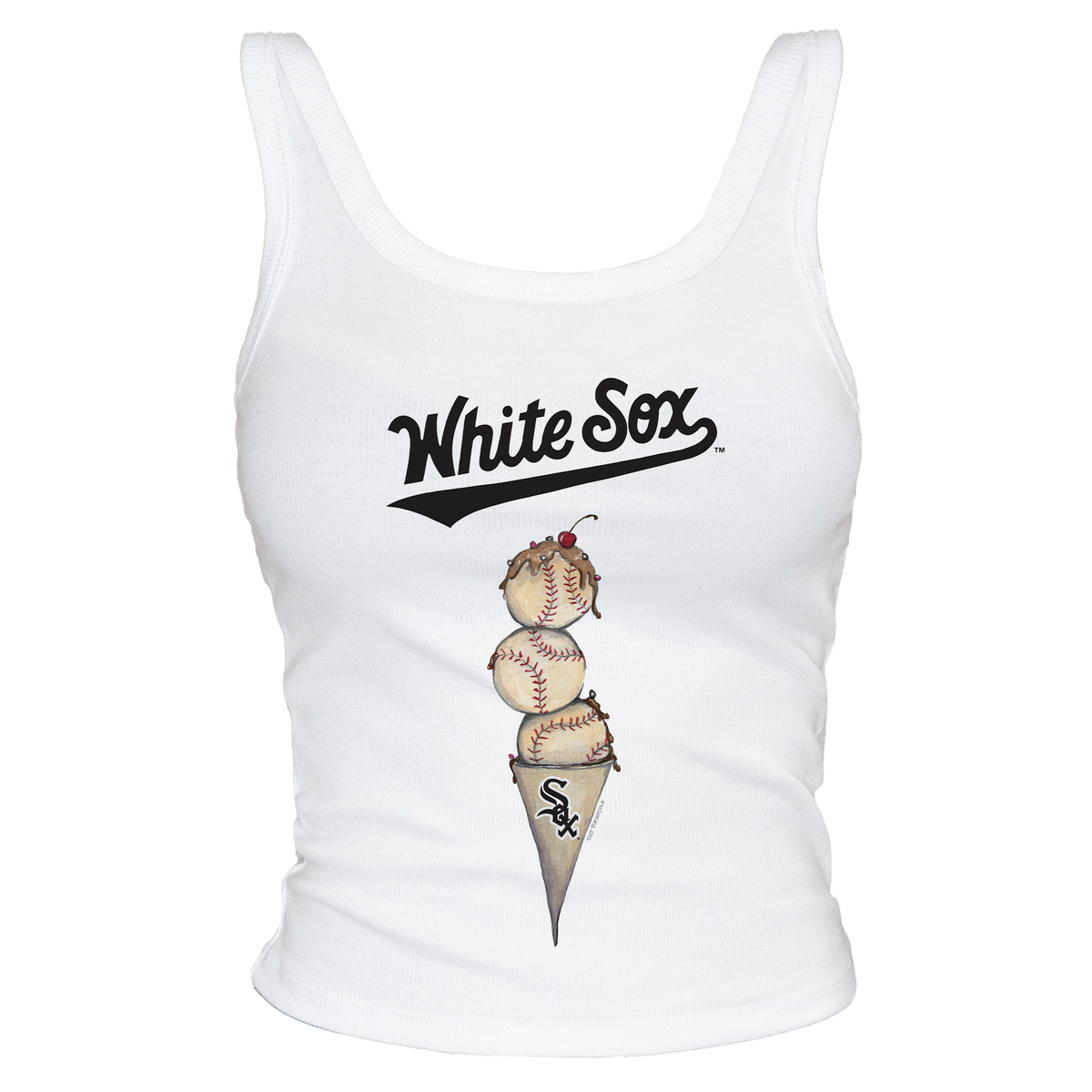 Chicago White Sox Triple Scoop Ribbed Tank