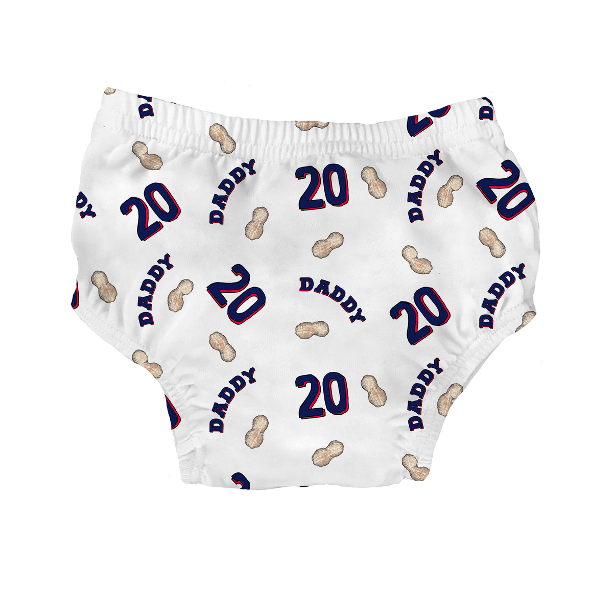 Daddy w/ Peanuts, Number - Bloomers - Tiny Turnip