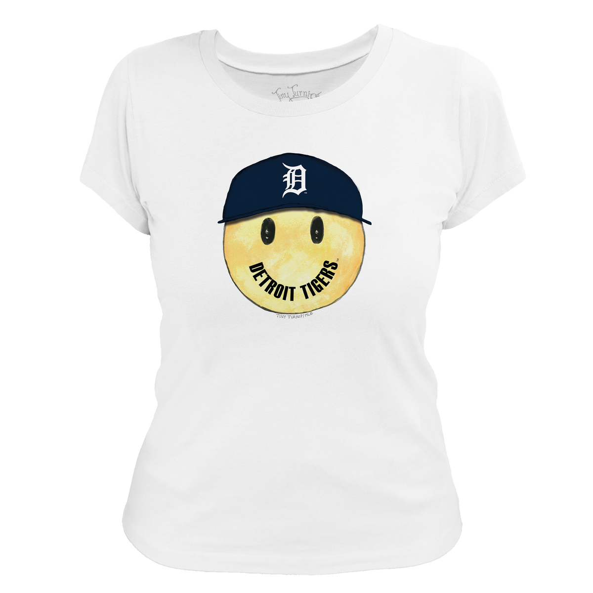 Detroit Tigers Smiley Tee Shirt
