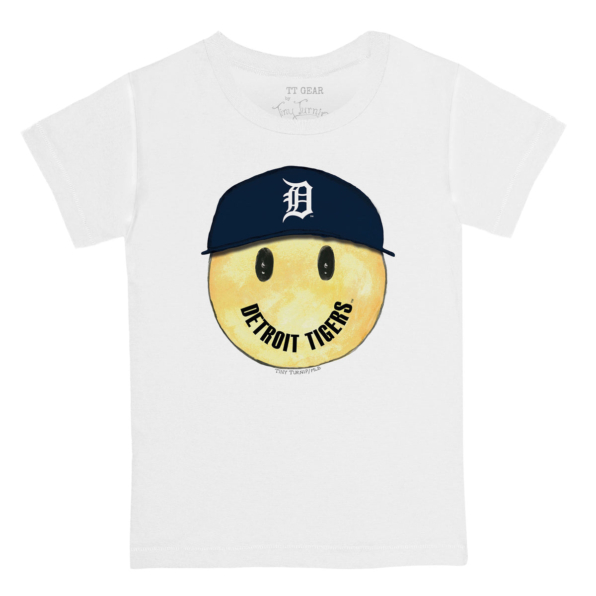 Detroit Tigers Smiley Tee Shirt