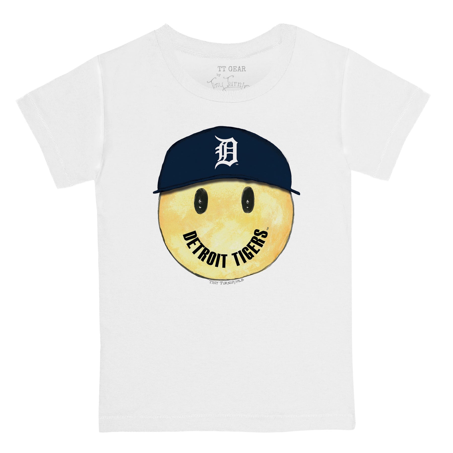 Detroit Tigers Smiley Tee Shirt