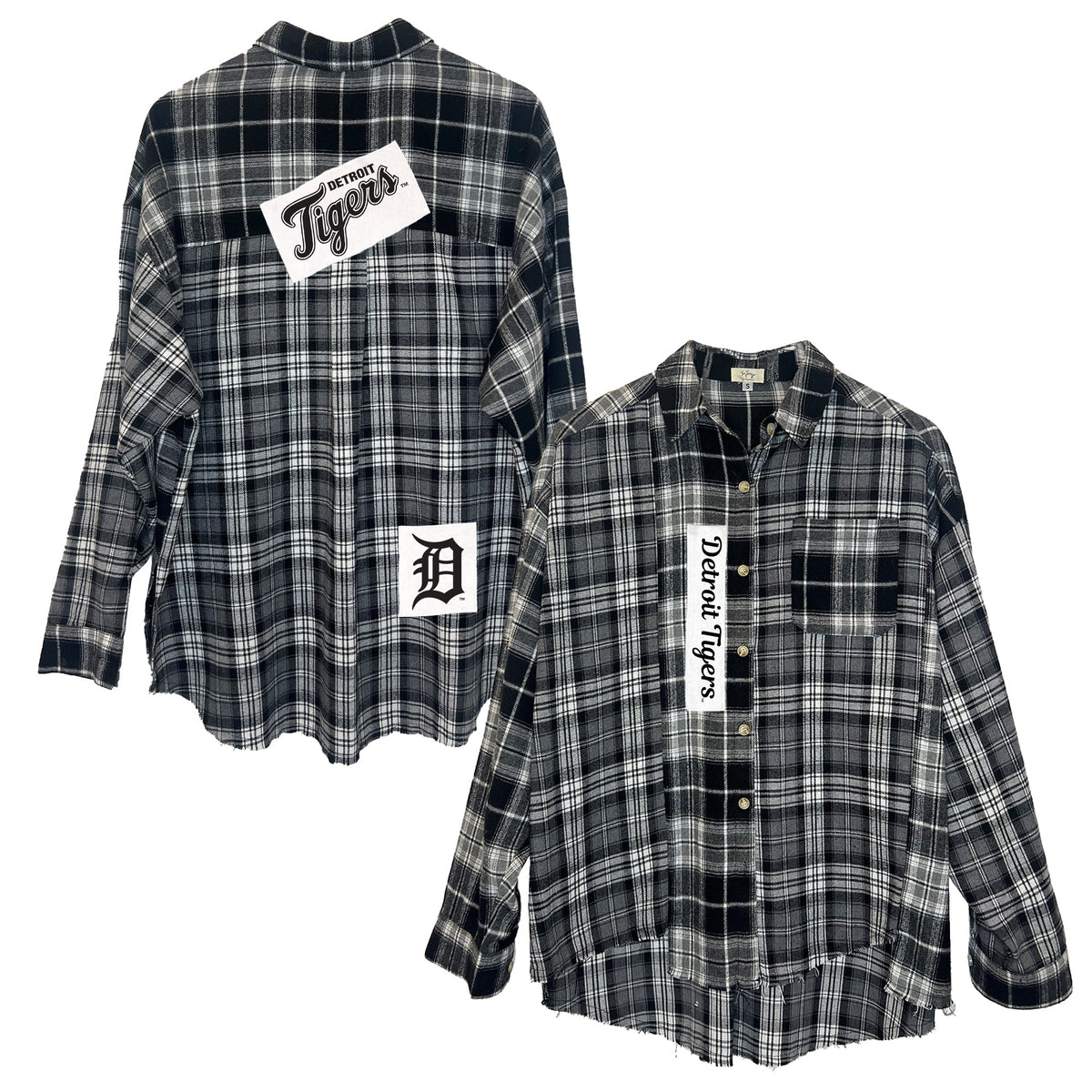 Detroit Tigers Black Out Flannel