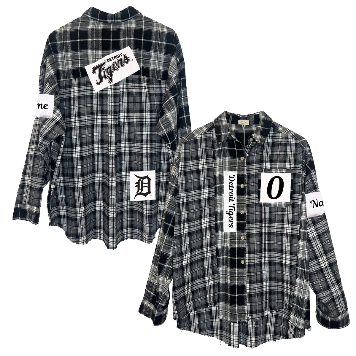 Detroit Tigers Black Out Flannel