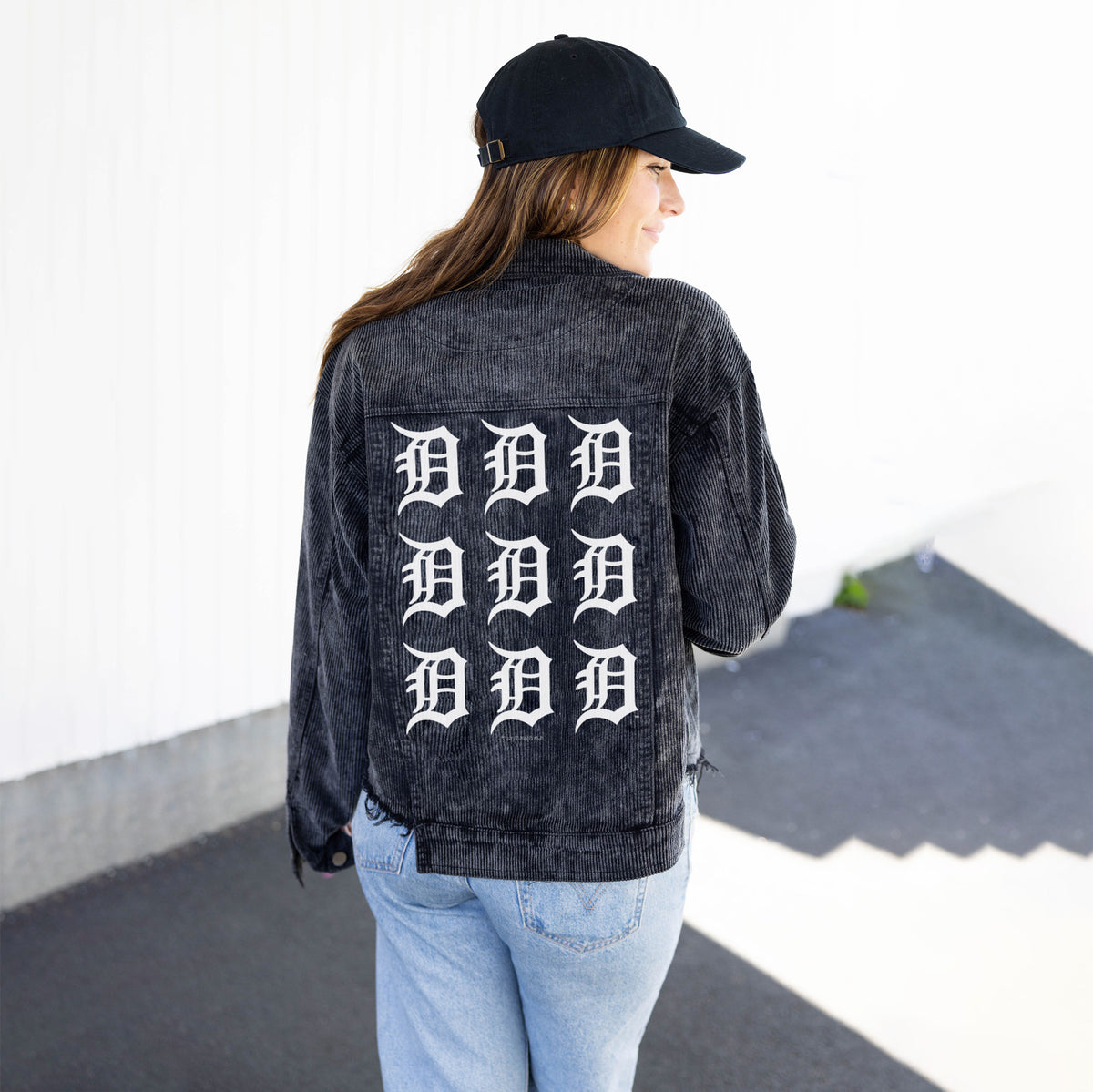 Detroit Tigers Black Cord Logo Grid