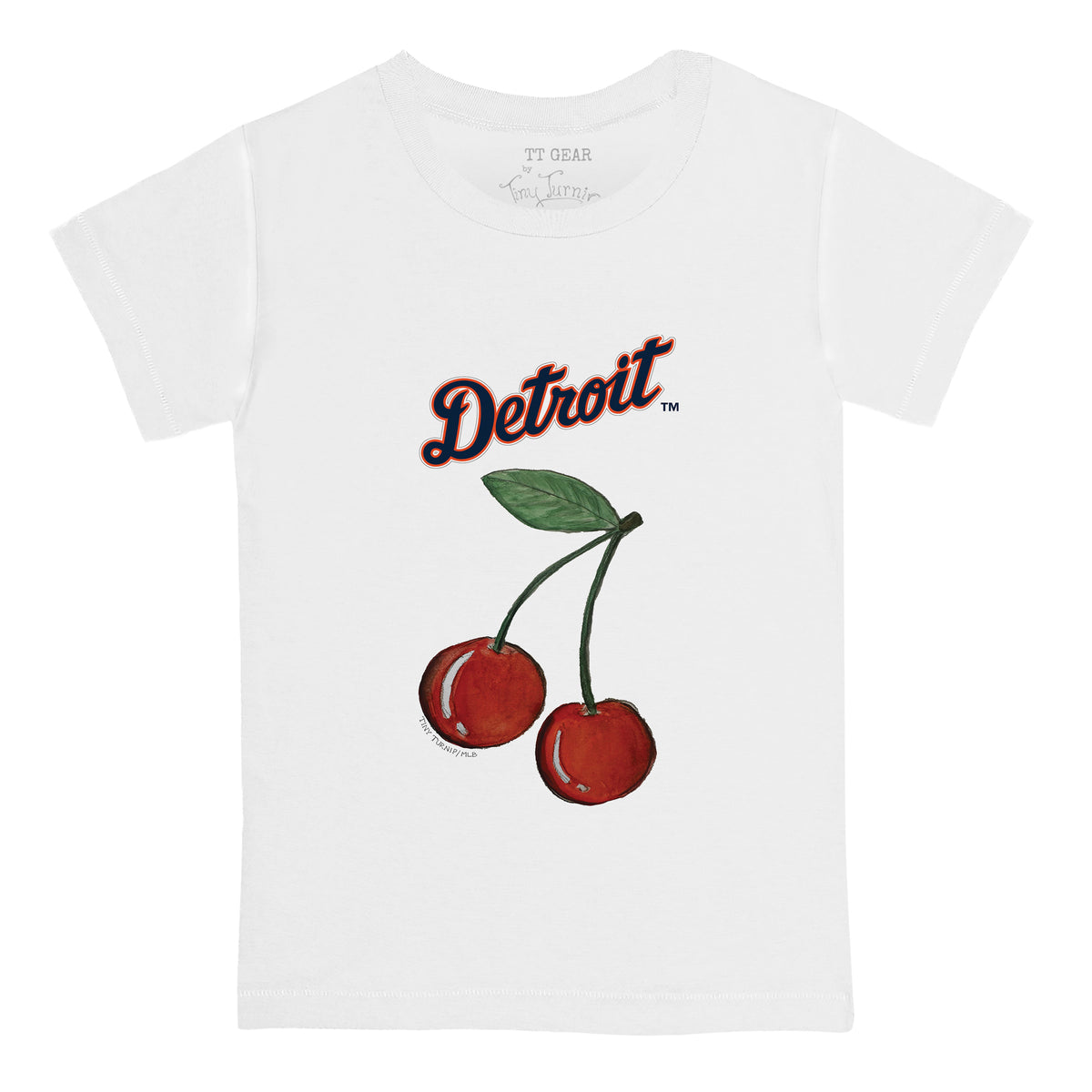 Detroit Tigers Cherry Tee Shirt