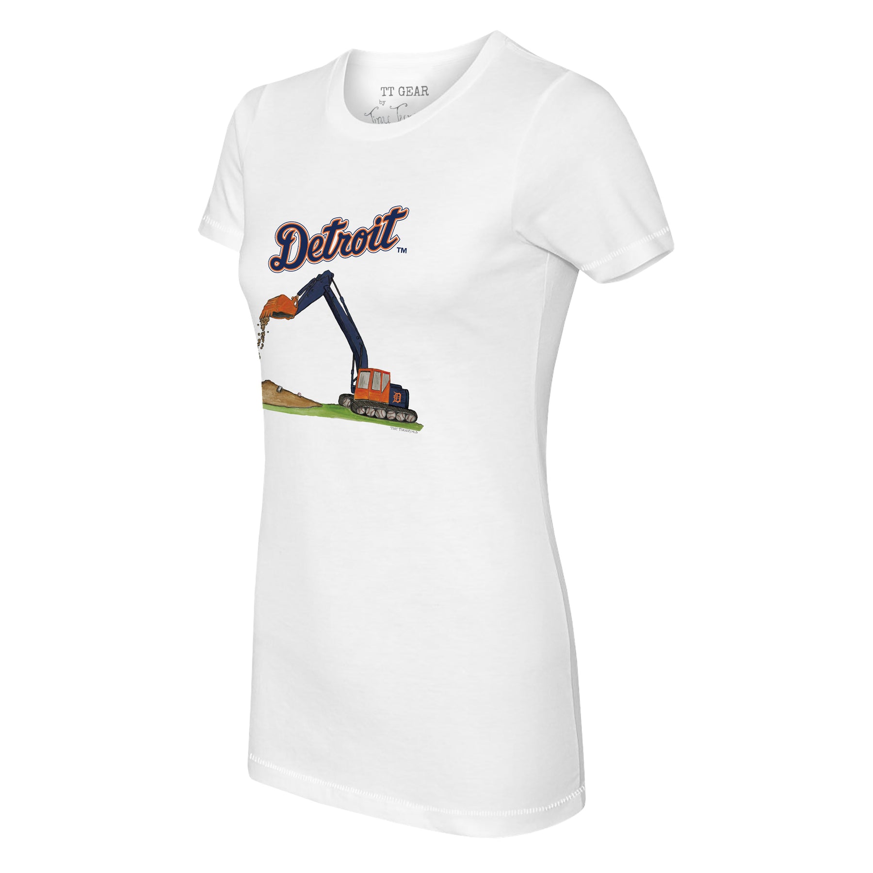 Detroit Tigers Excavator Tee Shirt