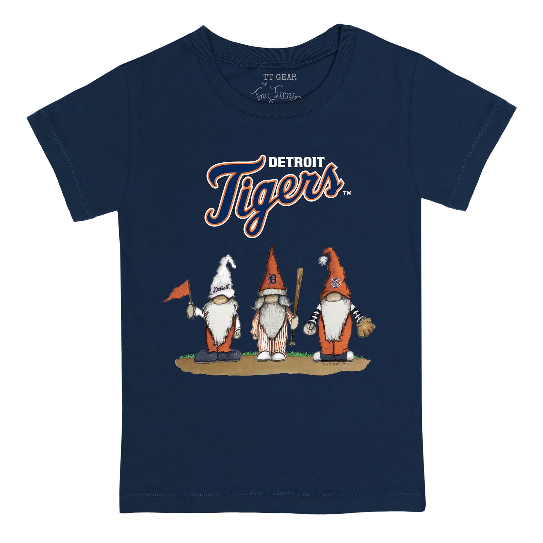 Detroit Tigers Gnomes Tee Shirt
