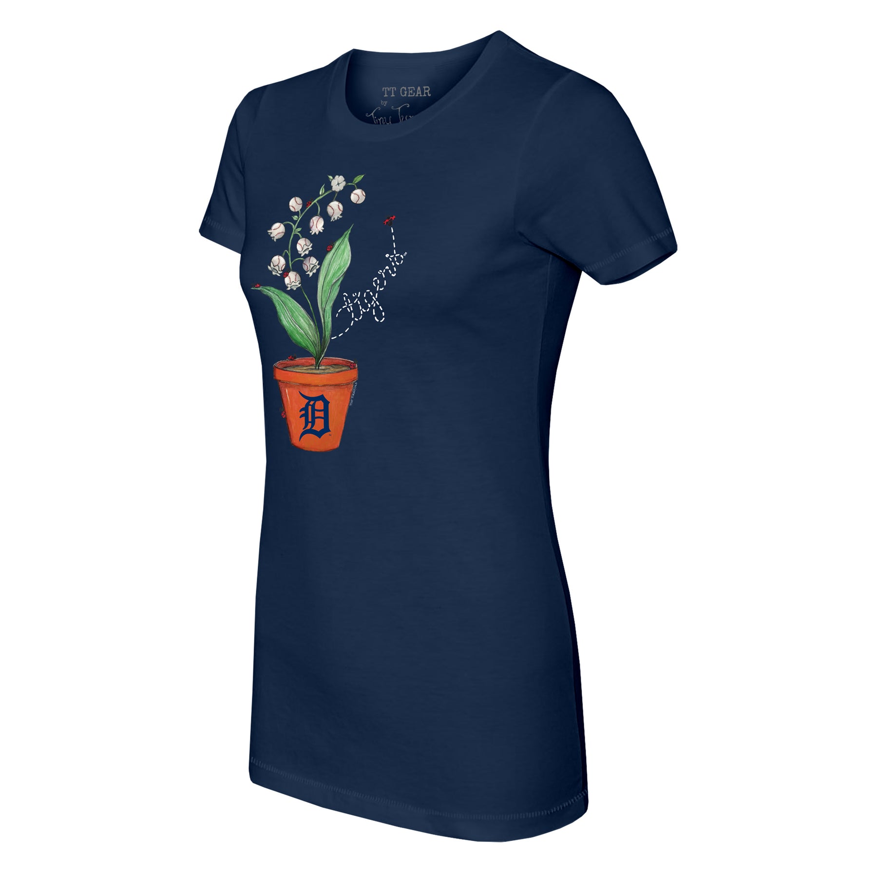 Detroit Tigers Ladybug Tee Shirt